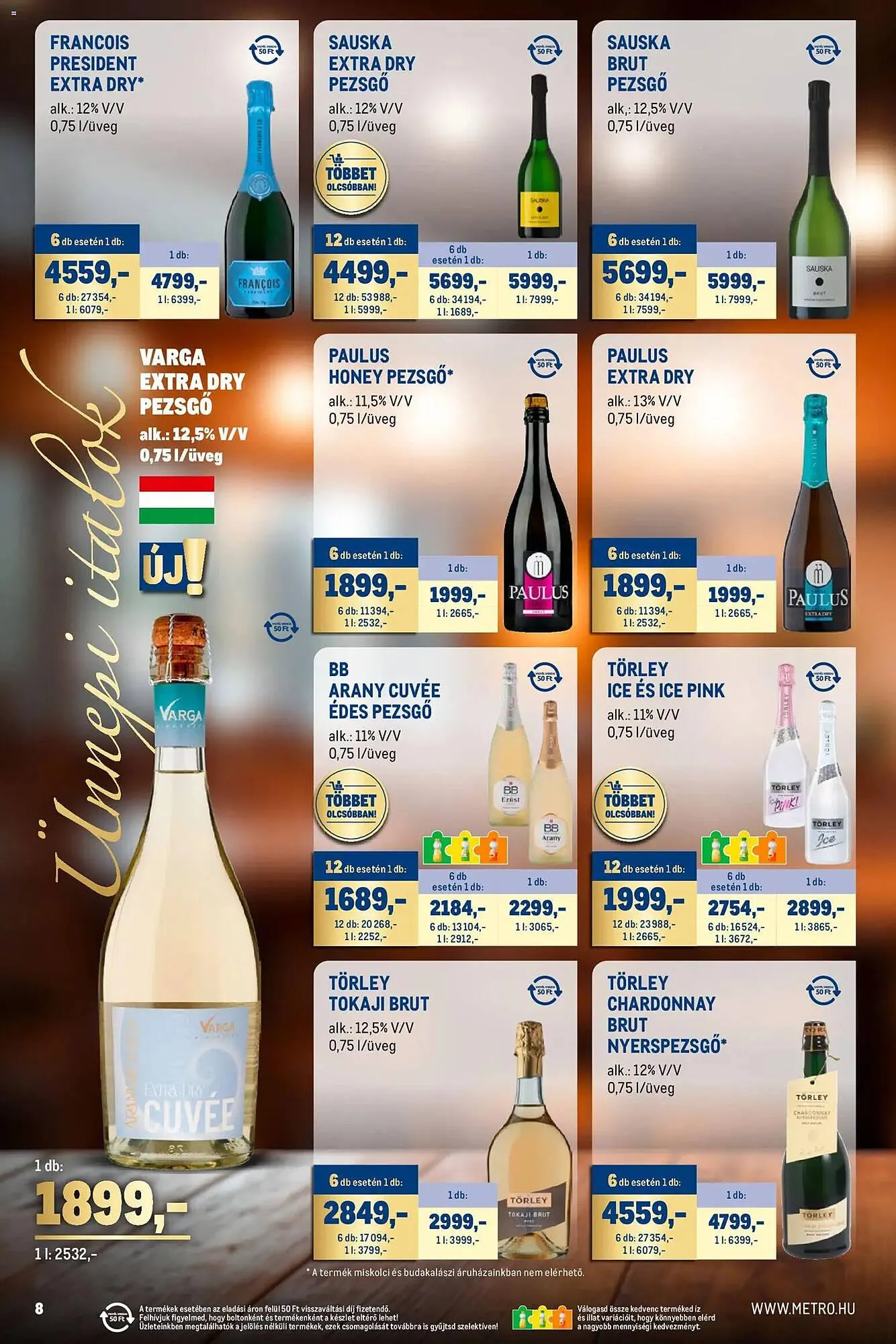 Katalógus Metro akciós újság november 2.-tól november 30.-ig 2025. - Oldal 8