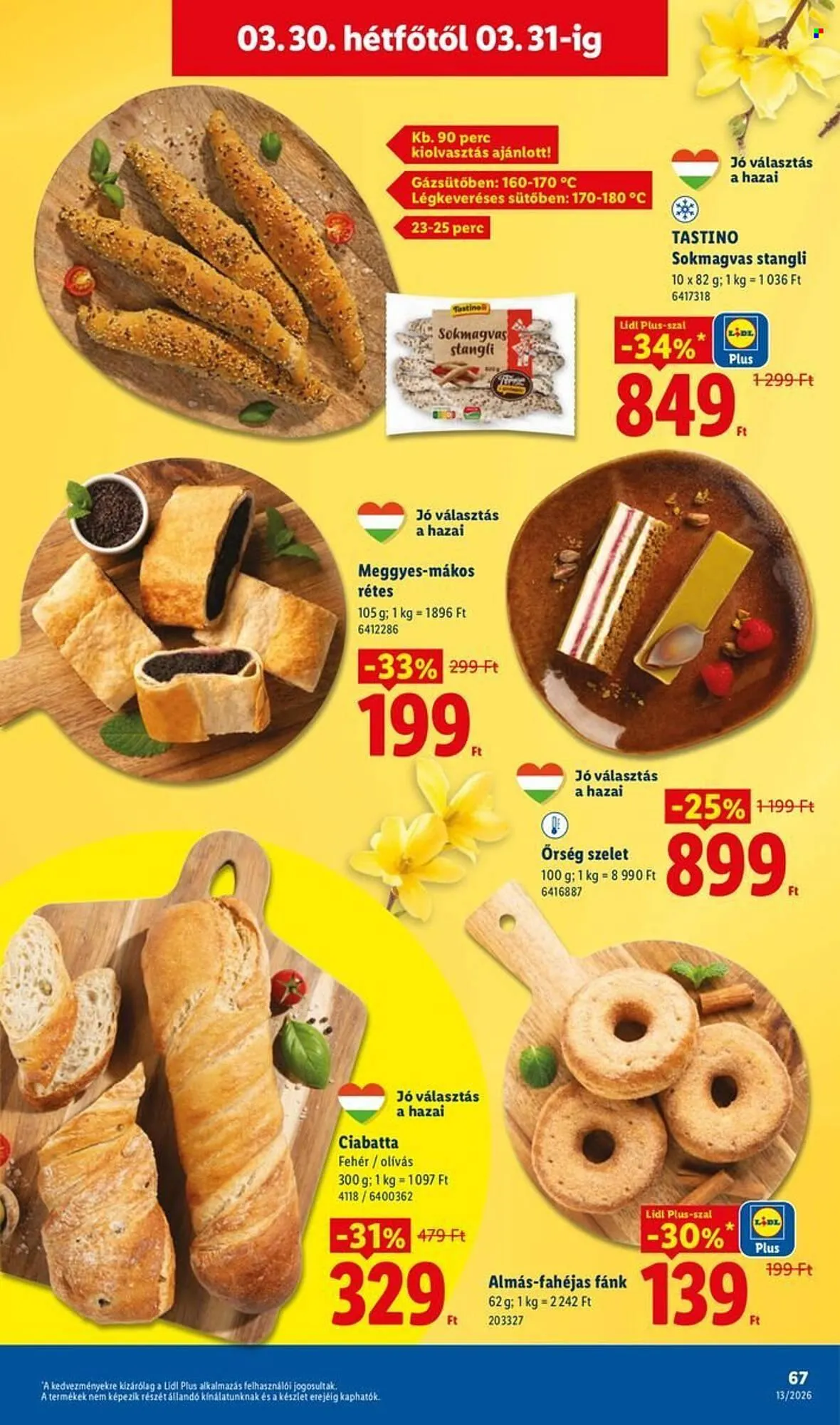 Katalógus Lidl akciós újság március 26.-tól április 1.-ig 2026. - Oldal 67