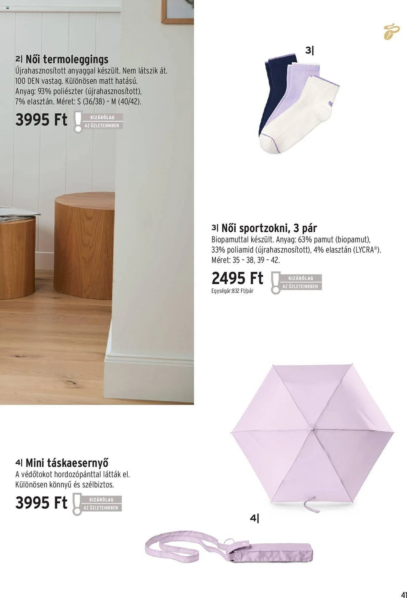 Katalógus Tchibo akciós újság szeptember 25.-tól október 22.-ig 2023. - Oldal 41