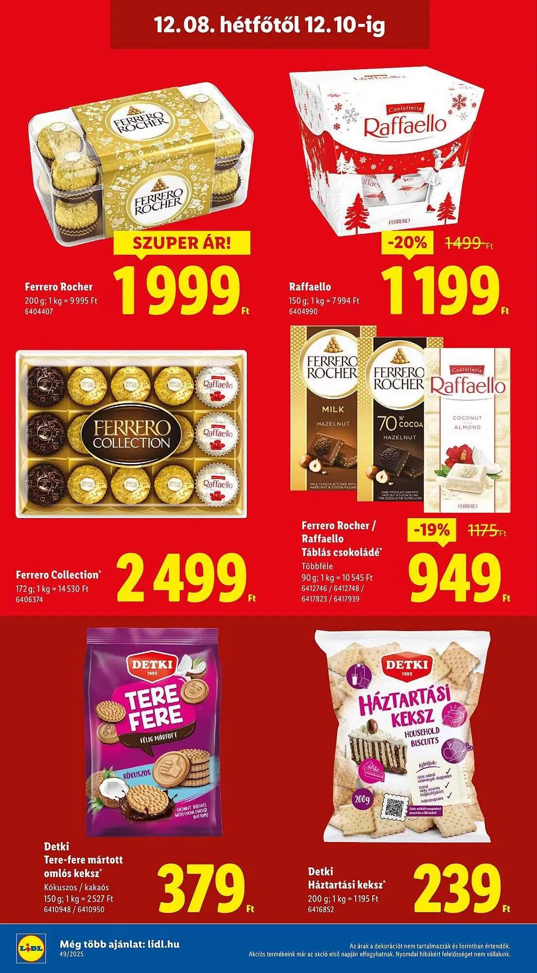 Katalógus Lidl akciós újság december 4.-tól december 10.-ig 2025. - Oldal 56