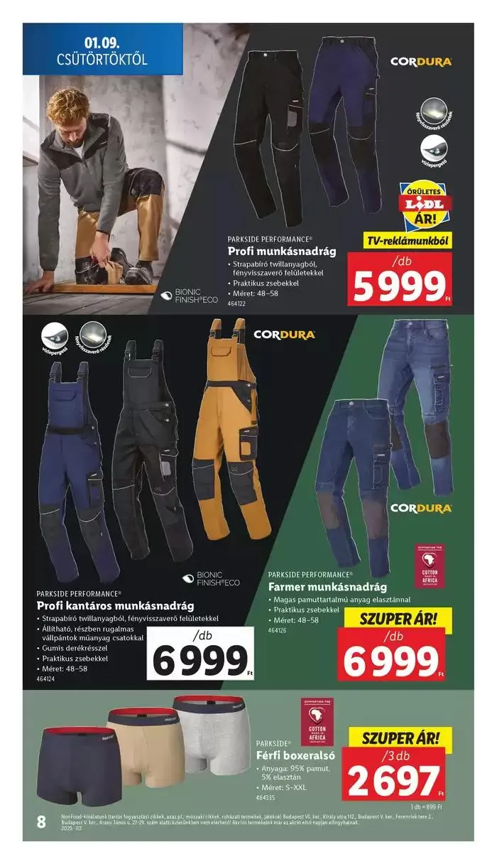Katalógus Nonfood kínálatunk - 02. hét január 9.-tól január 15.-ig 2025. - Oldal 8