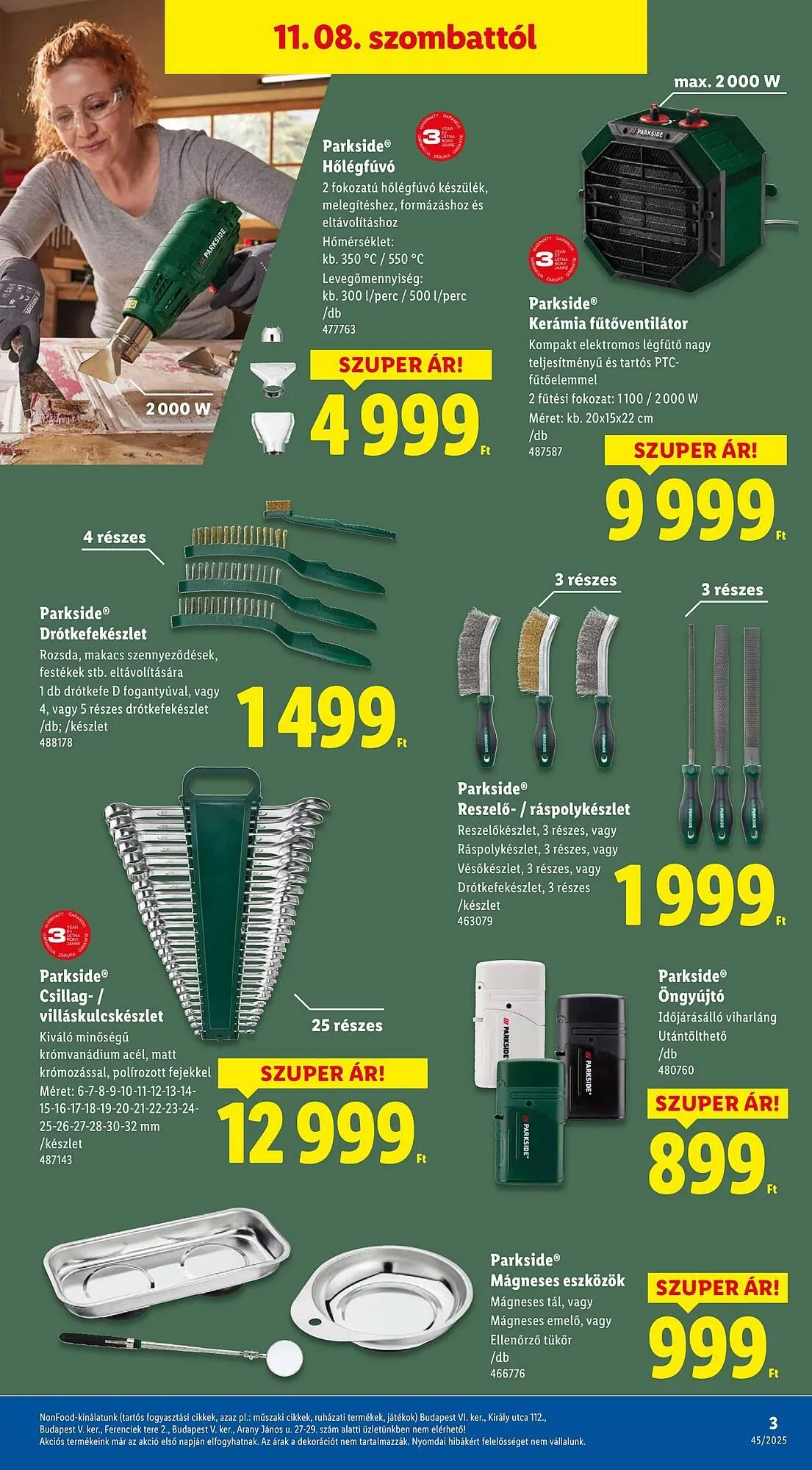 Katalógus Lidl akciós újság november 10.-tól november 16.-ig 2025. - Oldal 3