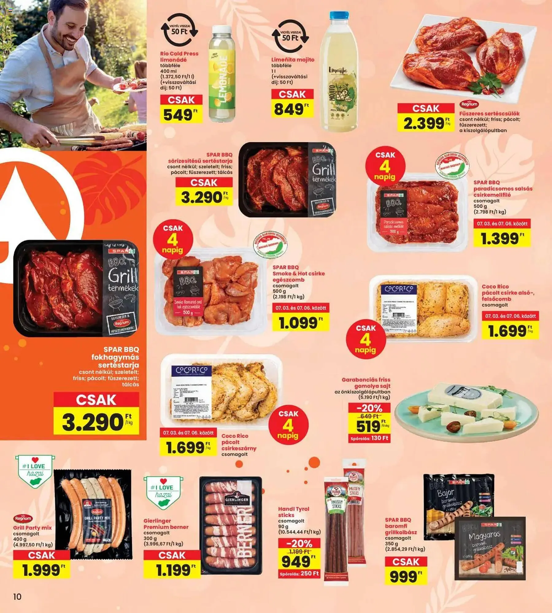 Katalógus Interspar akciós újság július 3.-tól július 9.-ig 2025. - Oldal 10