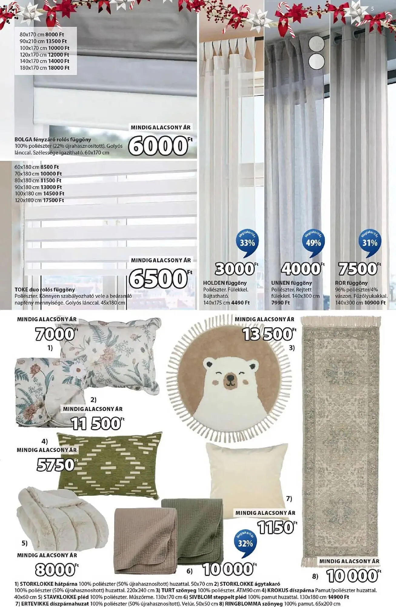 Katalógus JYSK akciós újság december 17.-tól december 30.-ig 2025. - Oldal 5