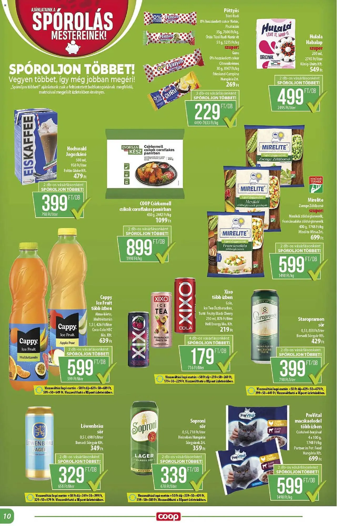 Katalógus Coop akciós újság március 19.-tól március 25.-ig 2026. - Oldal 10