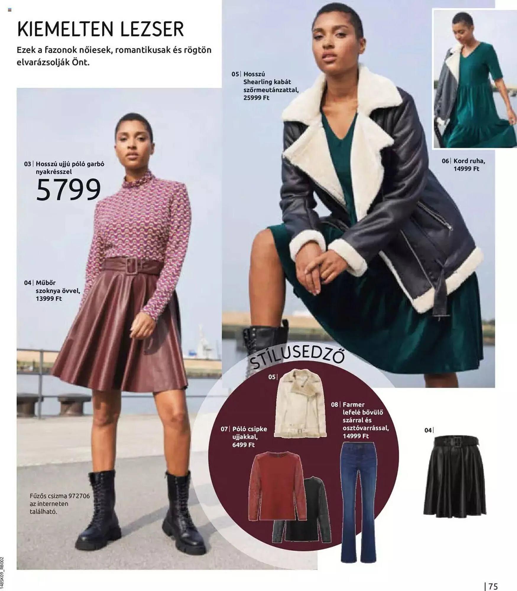 Katalógus Bonprix akciós újság augusztus 28.-tól február 28.-ig 2024. - Oldal 77