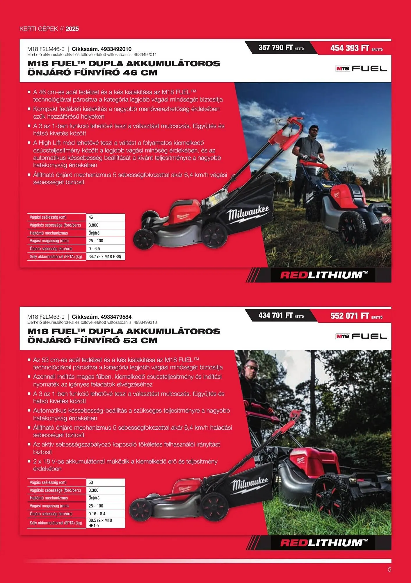 Katalógus Milwaukee akciós újság szeptember 16.-tól december 31.-ig 2025. - Oldal 5