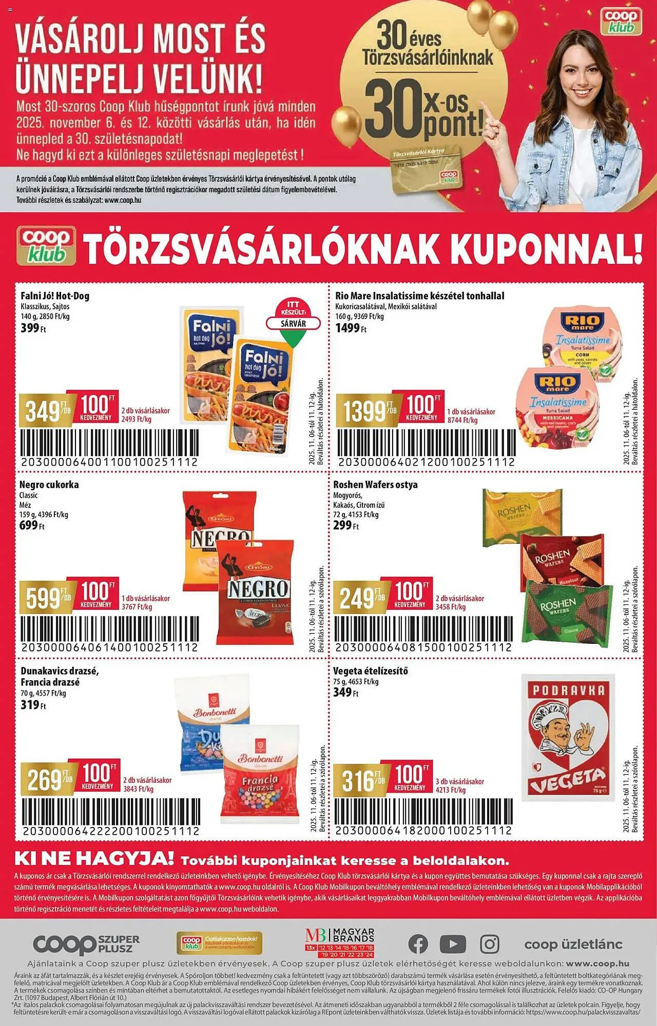 Katalógus Coop akciós újság november 6.-tól november 12.-ig 2025. - Oldal 16
