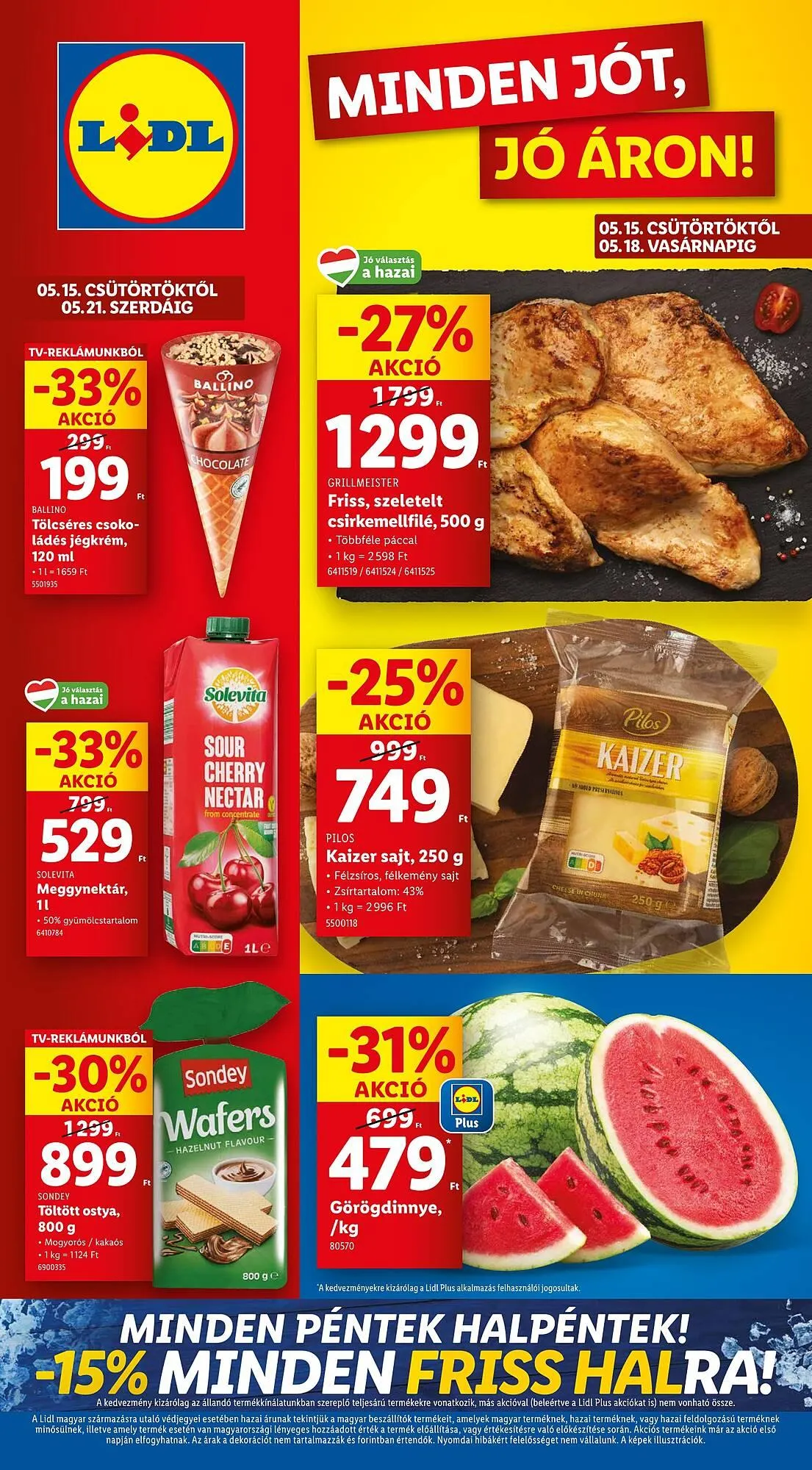 Katalógus Lidl akciós újság május 15.-tól május 21.-ig 2025. - Oldal 1