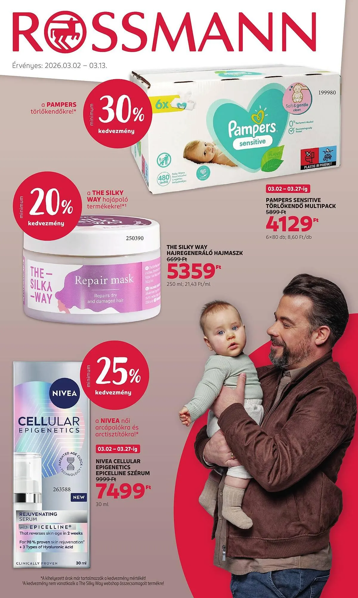 Katalógus Rossmann akciós újság március 2.-tól március 13.-ig 2026. - Oldal 1