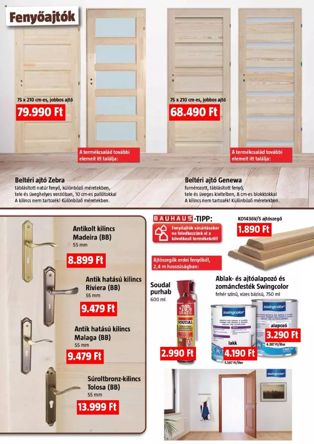 Katalógus Bauhaus - Ajtók és ablakok január 5.-tól december 31.-ig 2023. - Oldal 2