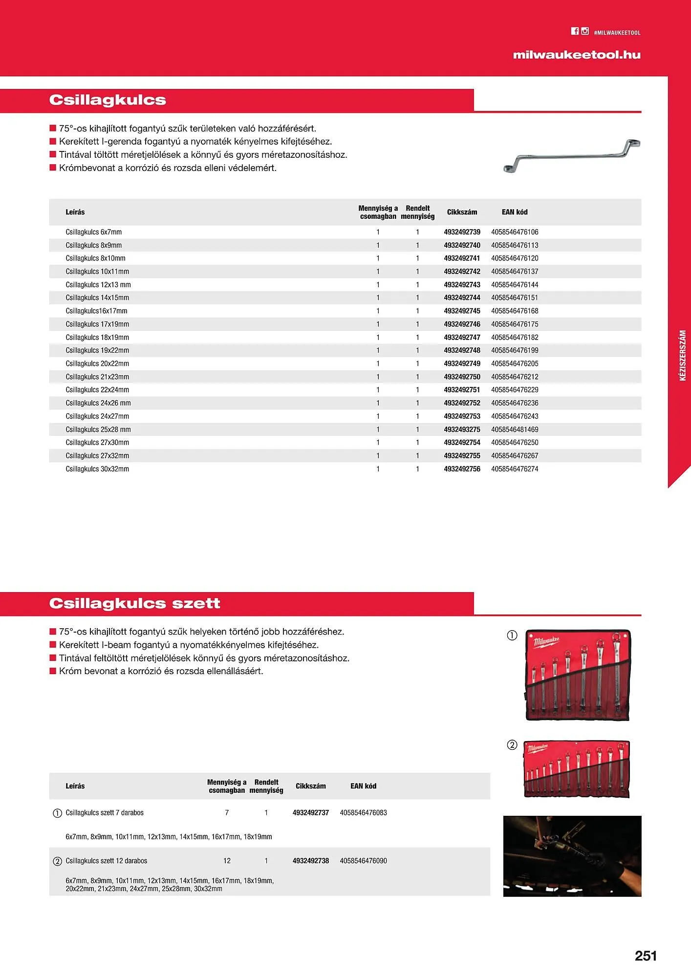 Katalógus Milwaukee akciós újság szeptember 16.-tól december 31.-ig 2025. - Oldal 251