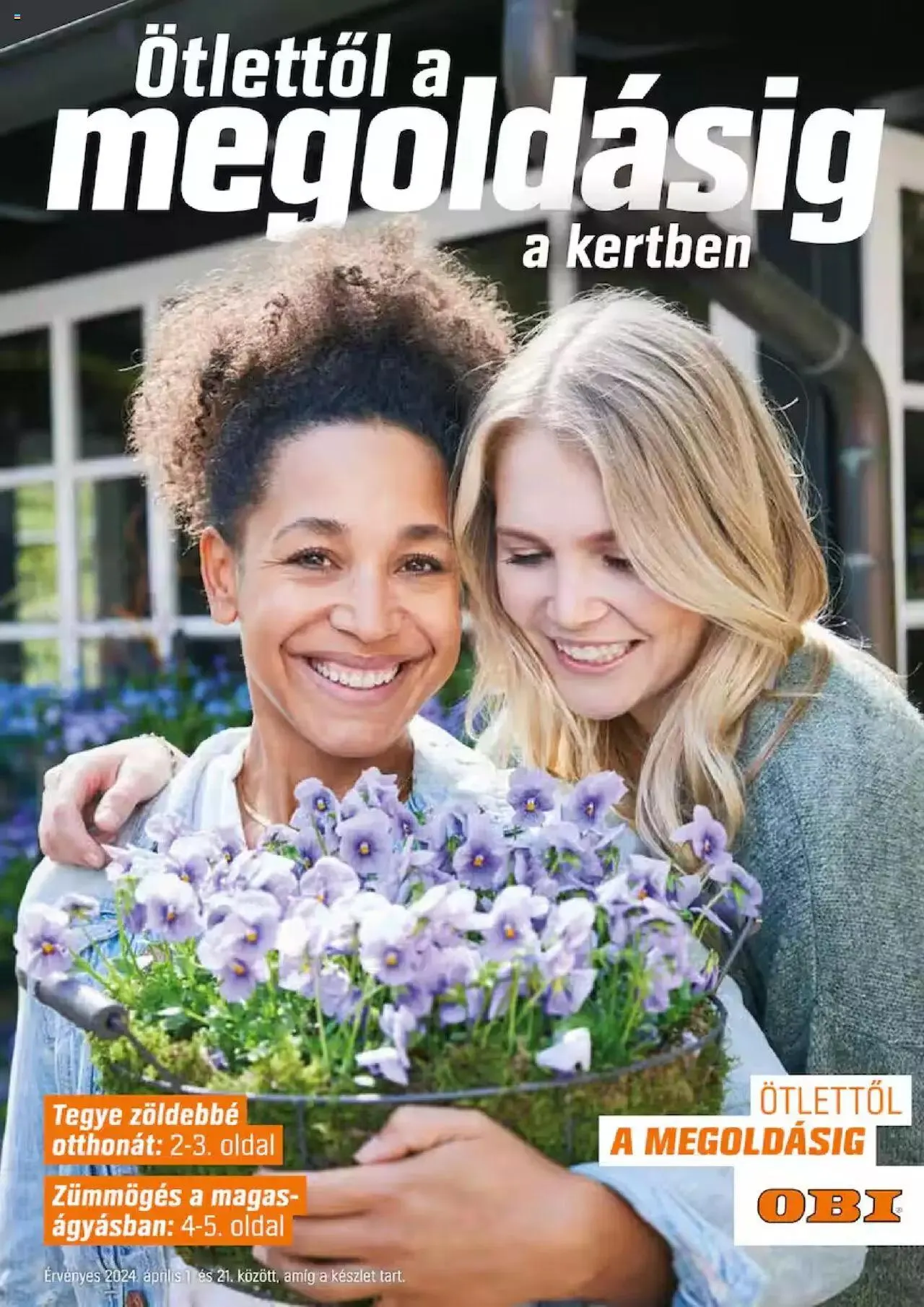 Katalógus OBI - Ötlettől a megoldásig a kertben április 1.-tól április 21.-ig 2024. - Oldal 
