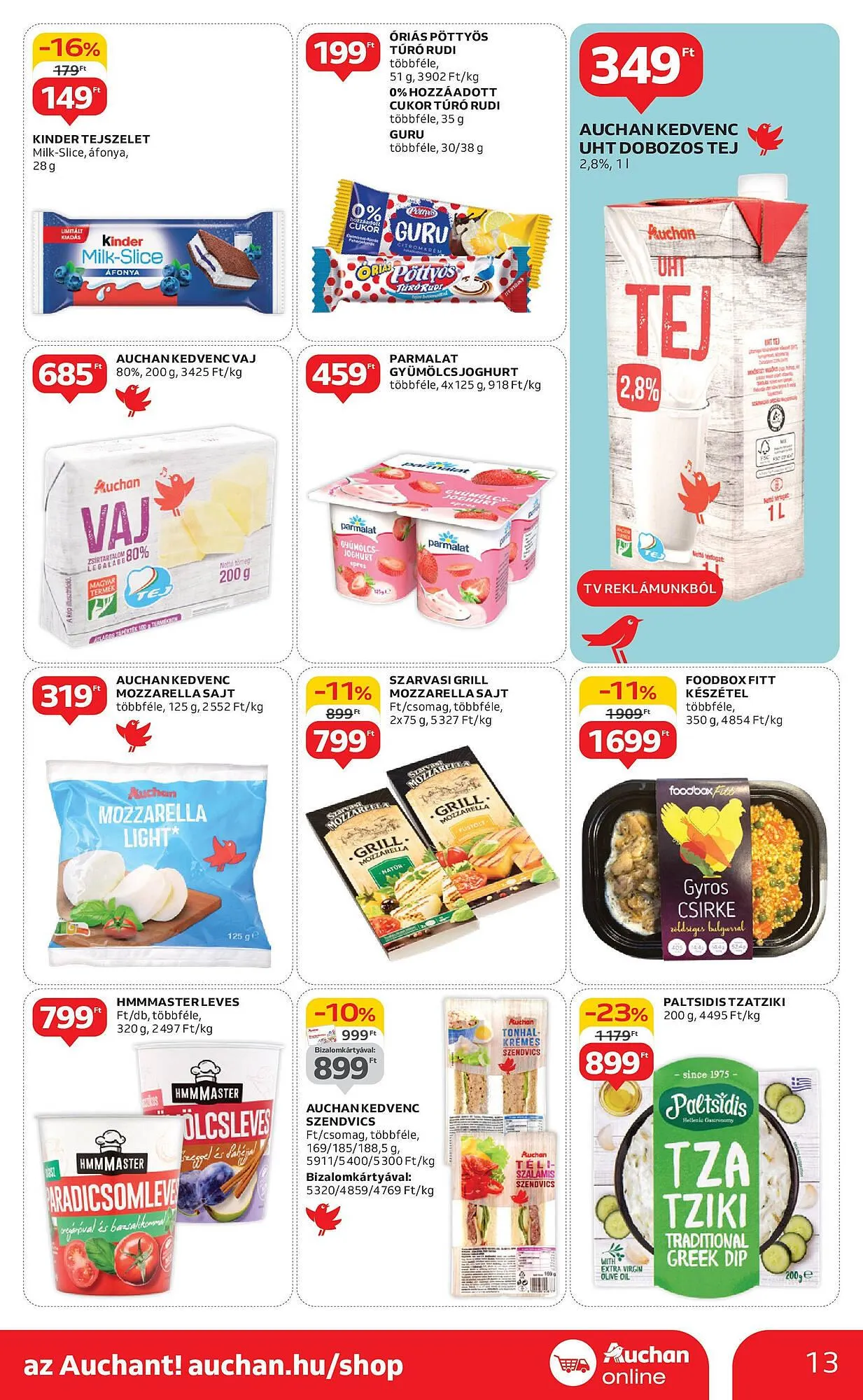 Katalógus Auchan akciós újság április 24.-tól április 30.-ig 2025. - Oldal 13