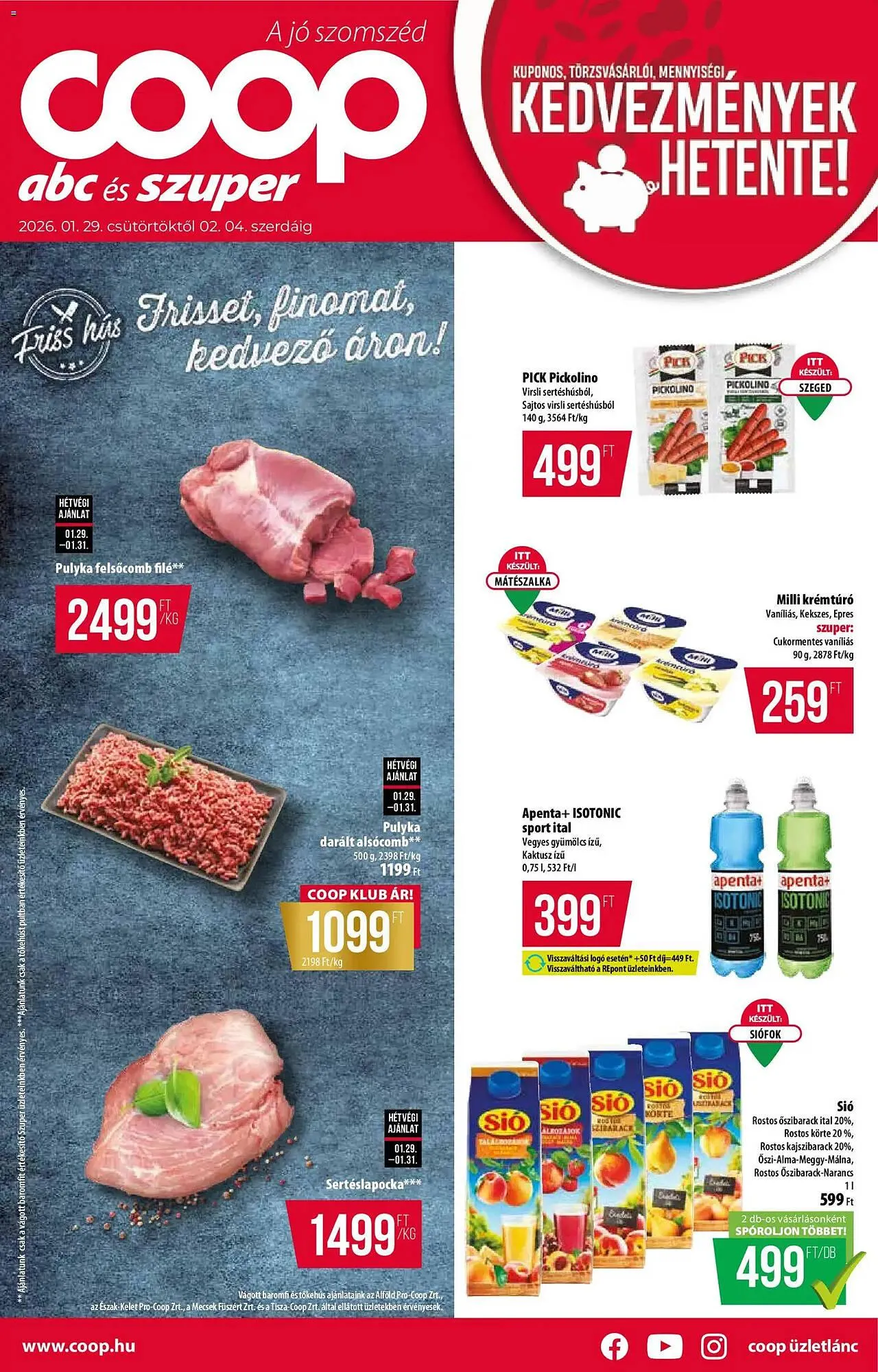 Coop akciós újság - 1