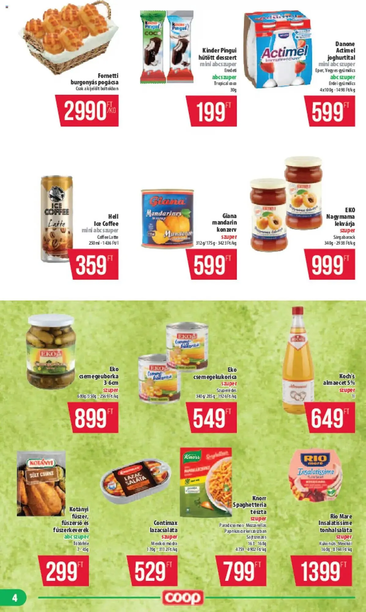 Katalógus Coop akciós újság március 20.-tól április 2.-ig 2025. - Oldal 4