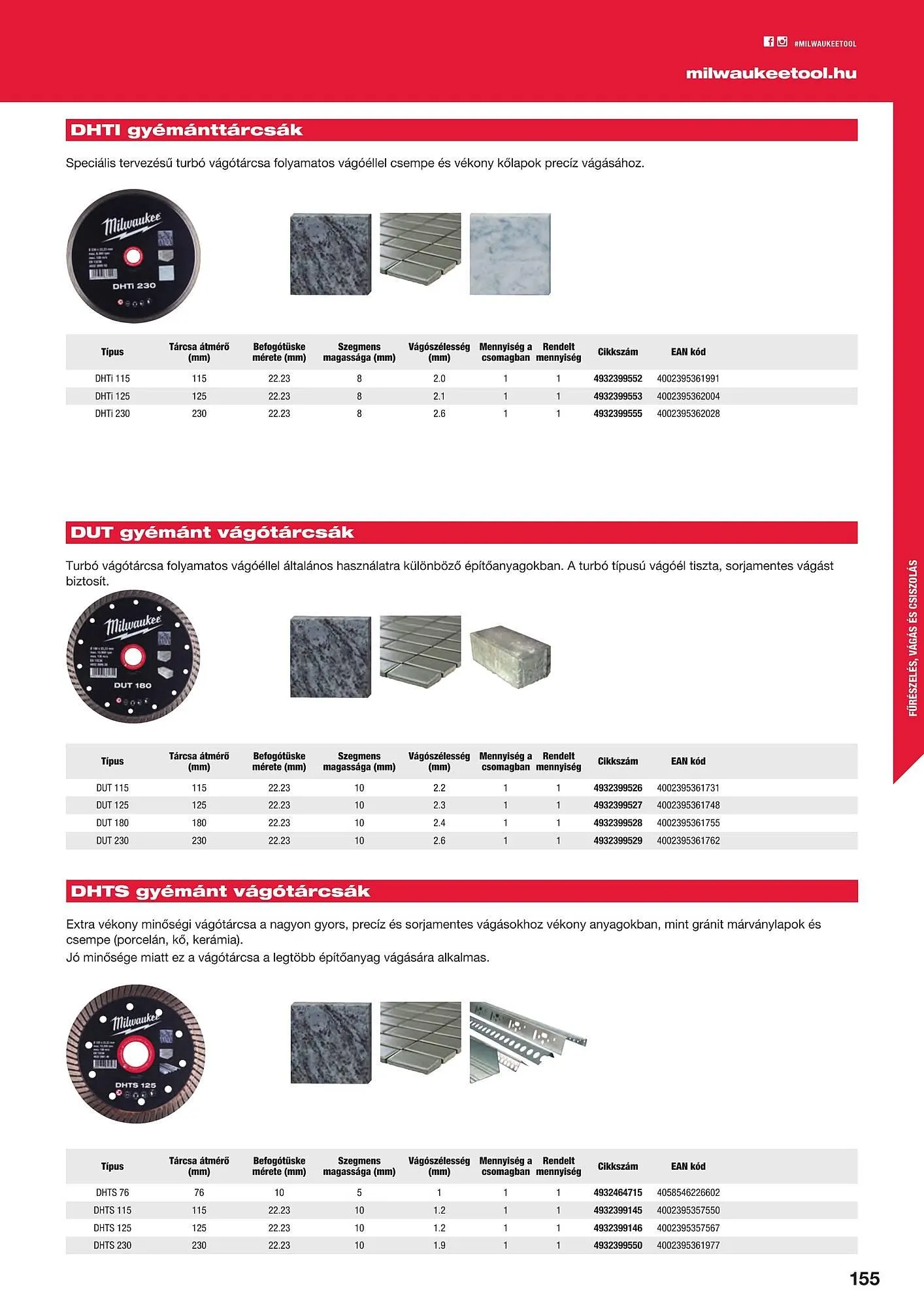 Katalógus Milwaukeetool akciós újság augusztus 14.-tól december 31.-ig 2024. - Oldal 155