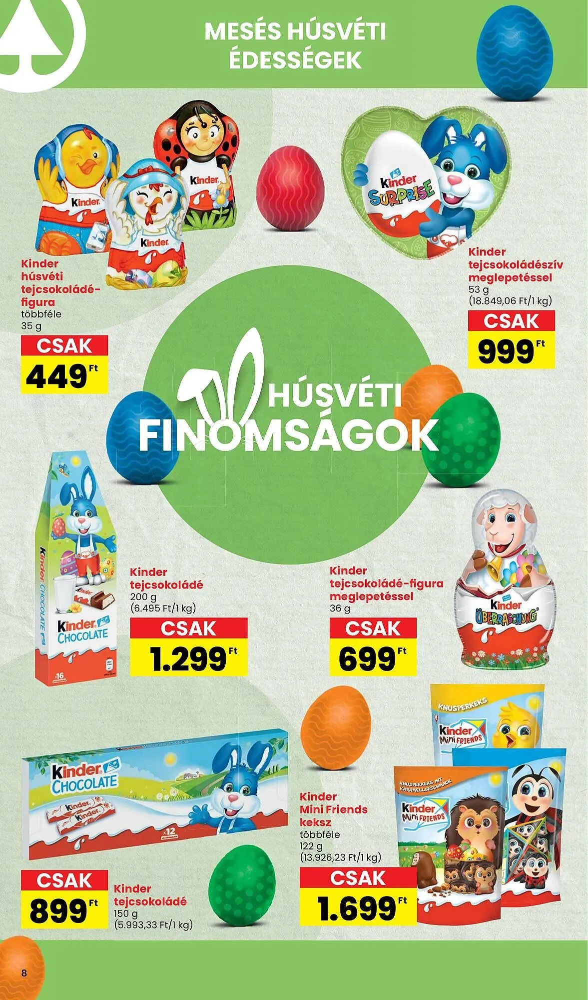 Katalógus Spar akciós újság március 27.-tól április 22.-ig 2025. - Oldal 8