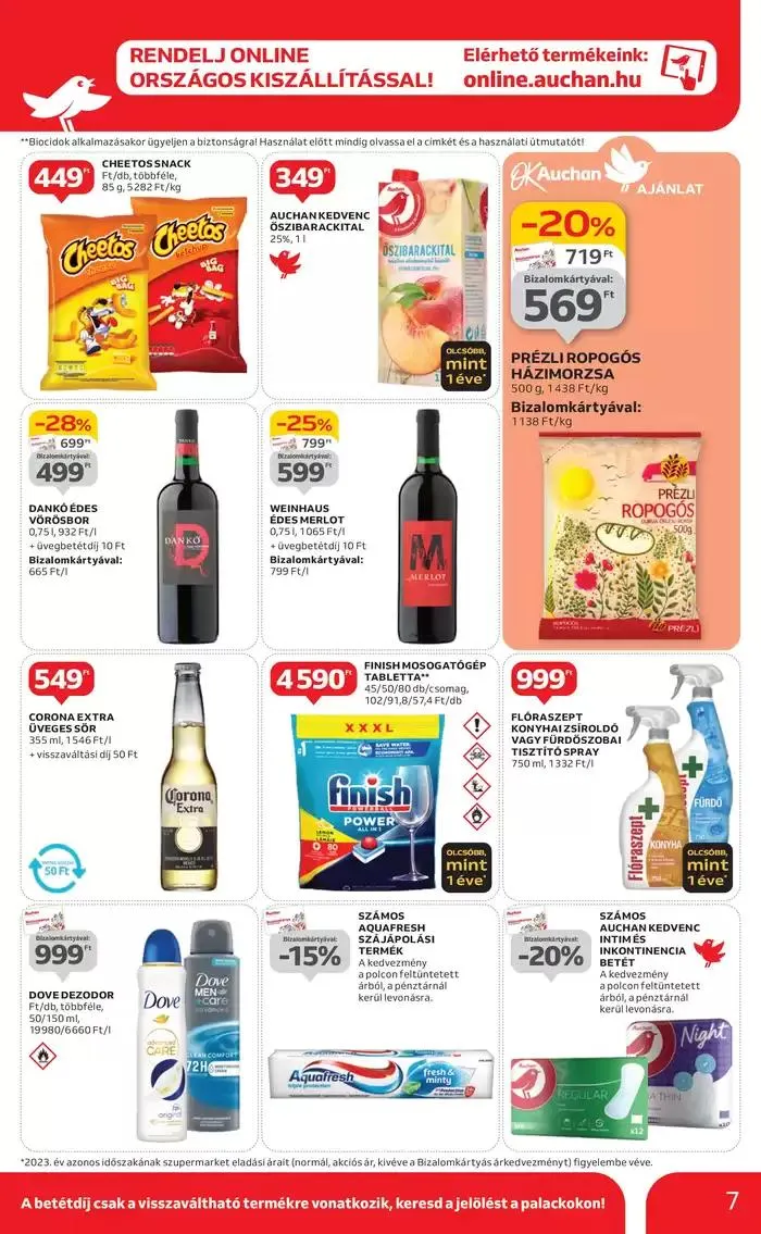 Katalógus Takarítson meg most ajánlatainkkal szeptember 23.-tól október 2.-ig 2024. - Oldal 7