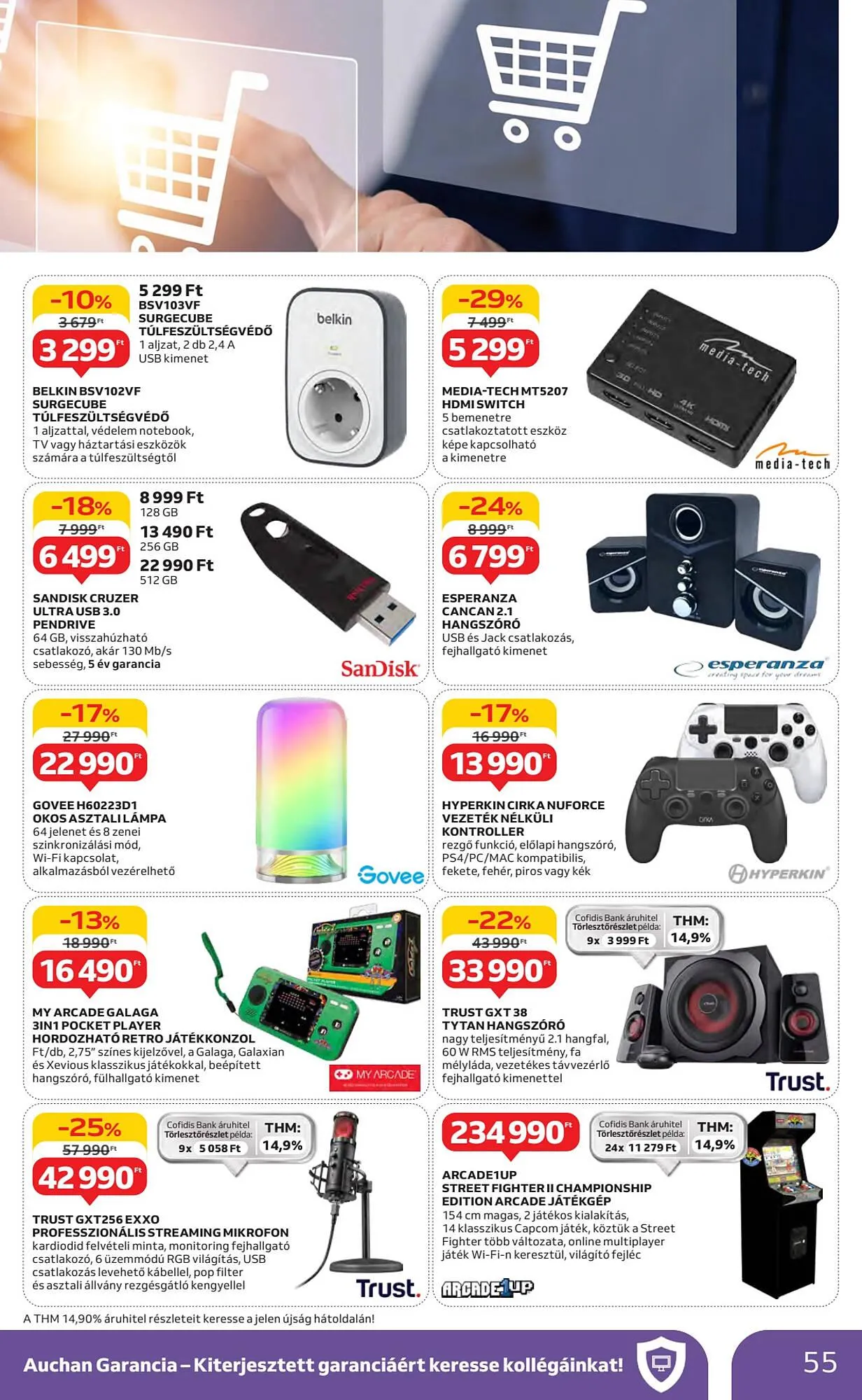 Katalógus Auchan akciós újság március 13.-tól március 19.-ig 2025. - Oldal 55