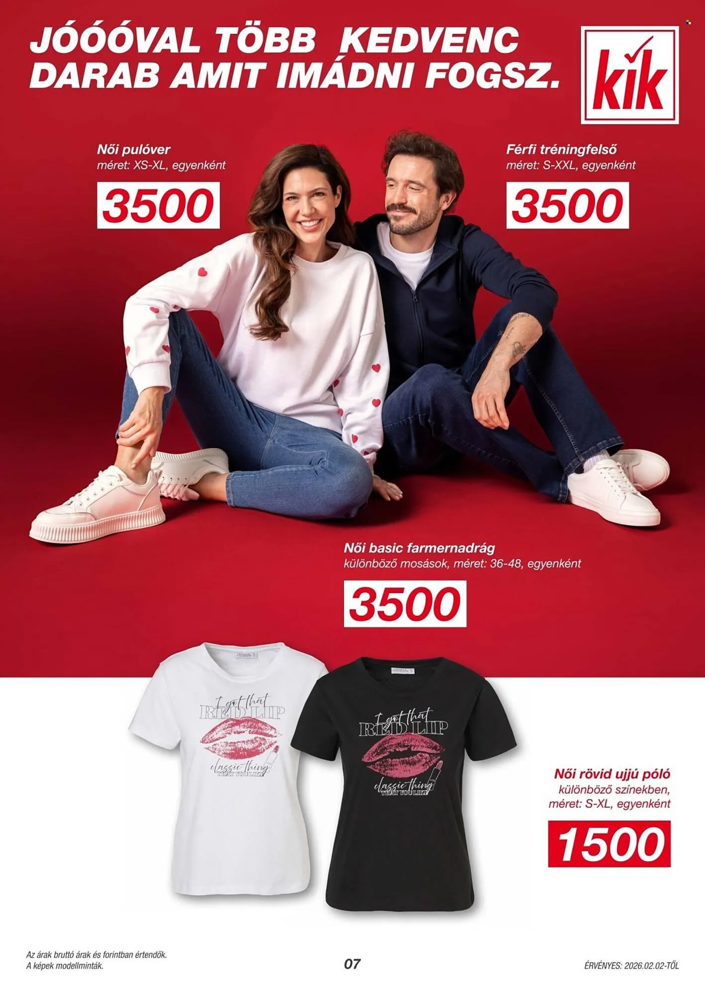 Katalógus Kik akciós újság február 2.-tól február 22.-ig 2026. - Oldal 7