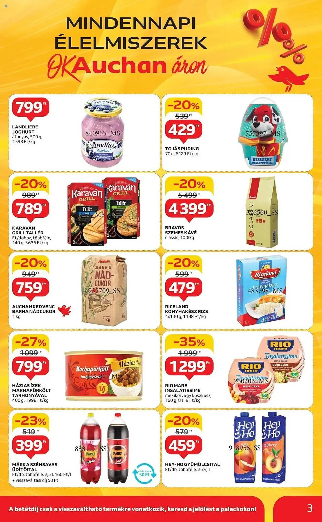 Katalógus Auchan akciós újság április 10.-tól április 16.-ig 2025. - Oldal 3