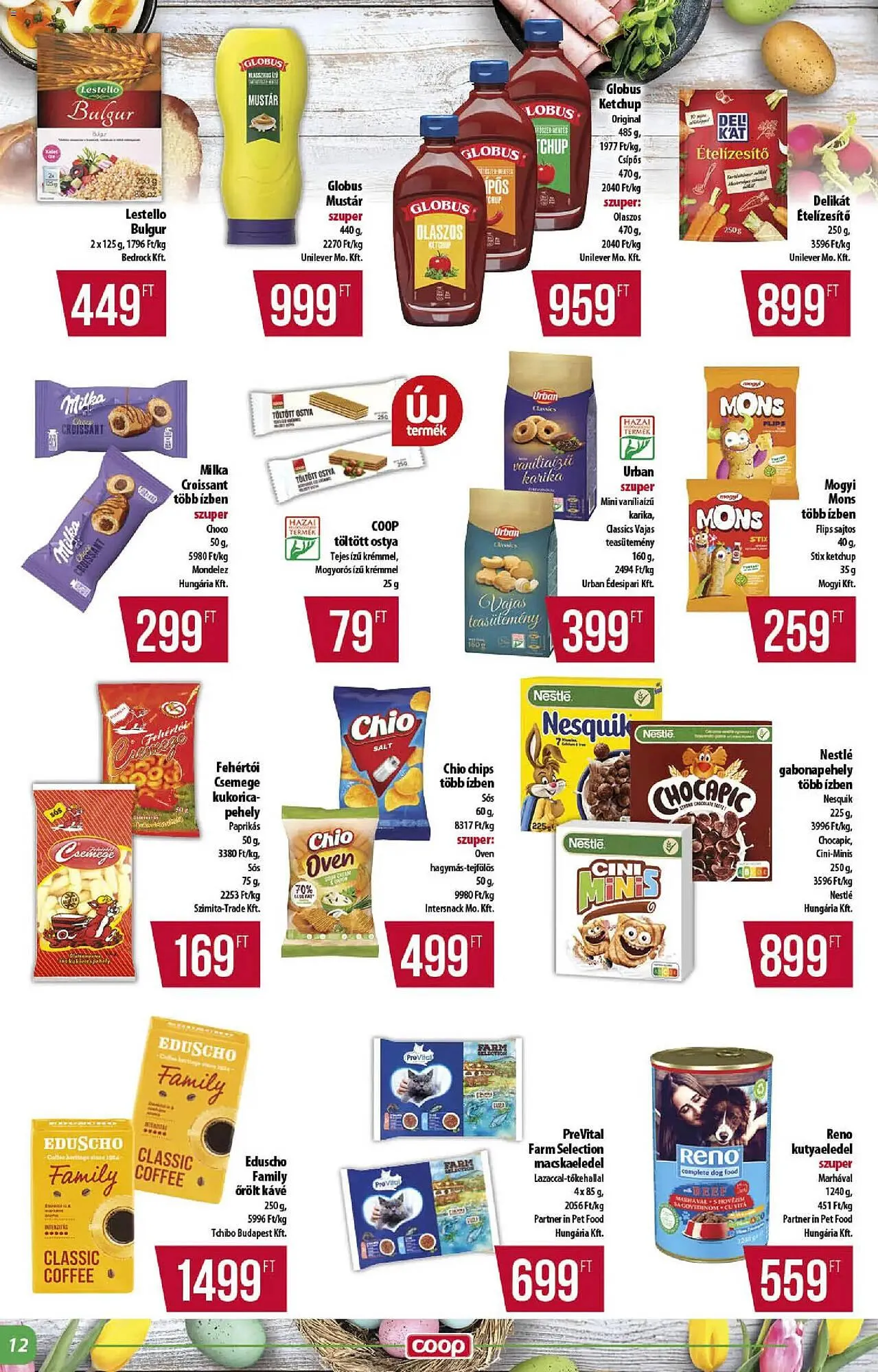 Katalógus Coop akciós újság március 26.-tól április 4.-ig 2026. - Oldal 12