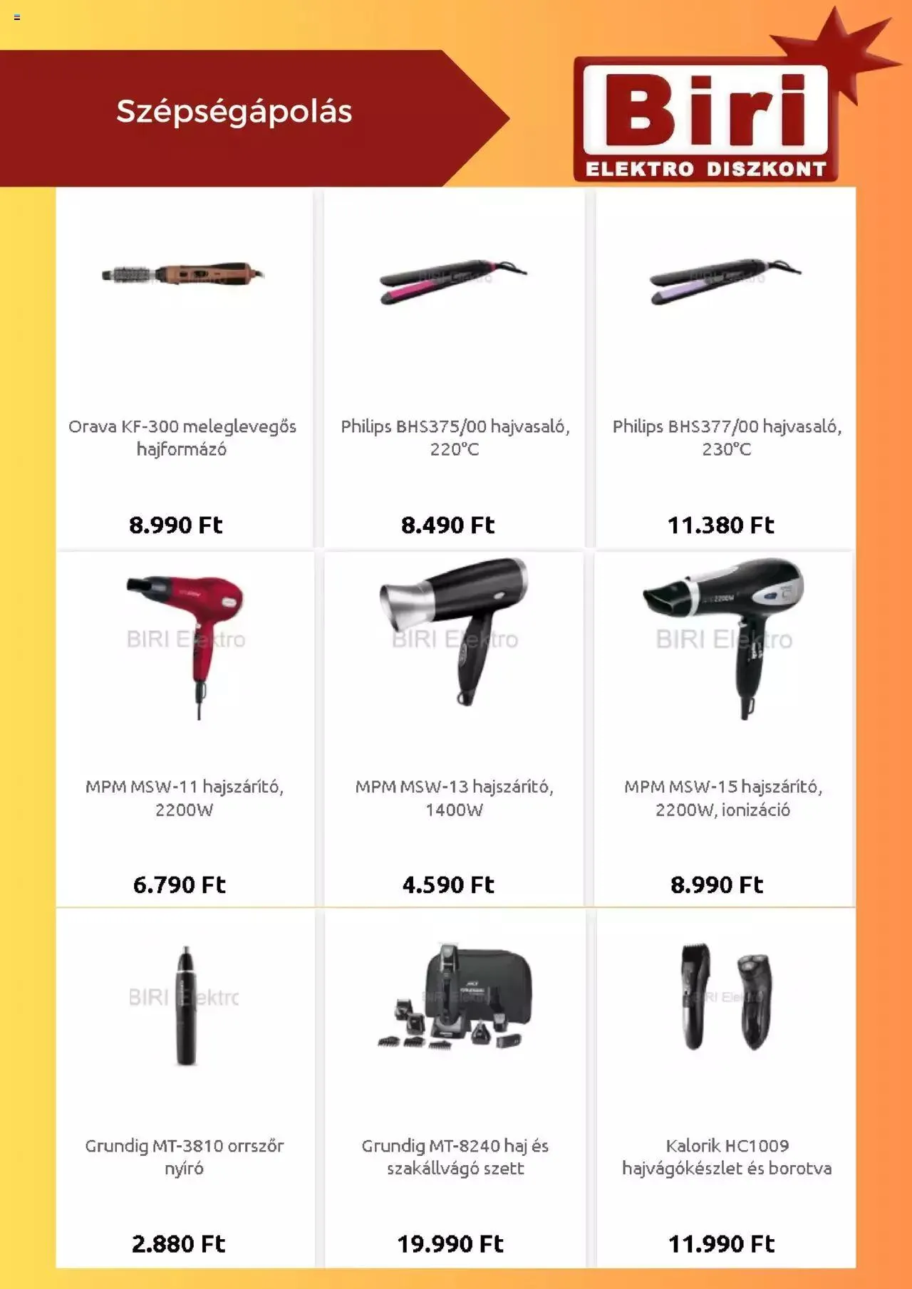 Katalógus Biri Elektro - Akciós újság május 19.-tól december 31.-ig 2023. - Oldal 6
