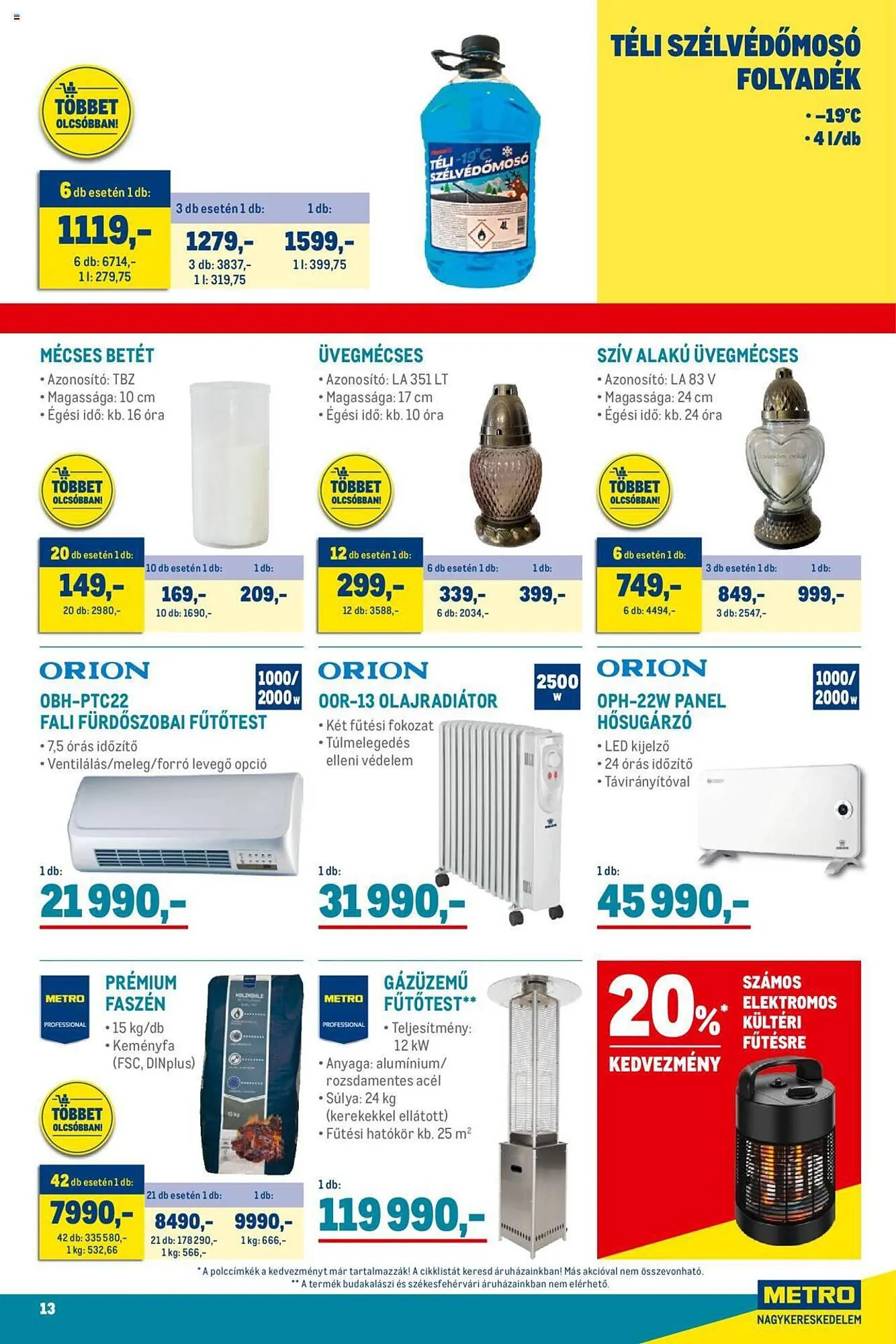 Katalógus Metro akciós újság szeptember 20.-tól október 3.-ig 2023. - Oldal 13