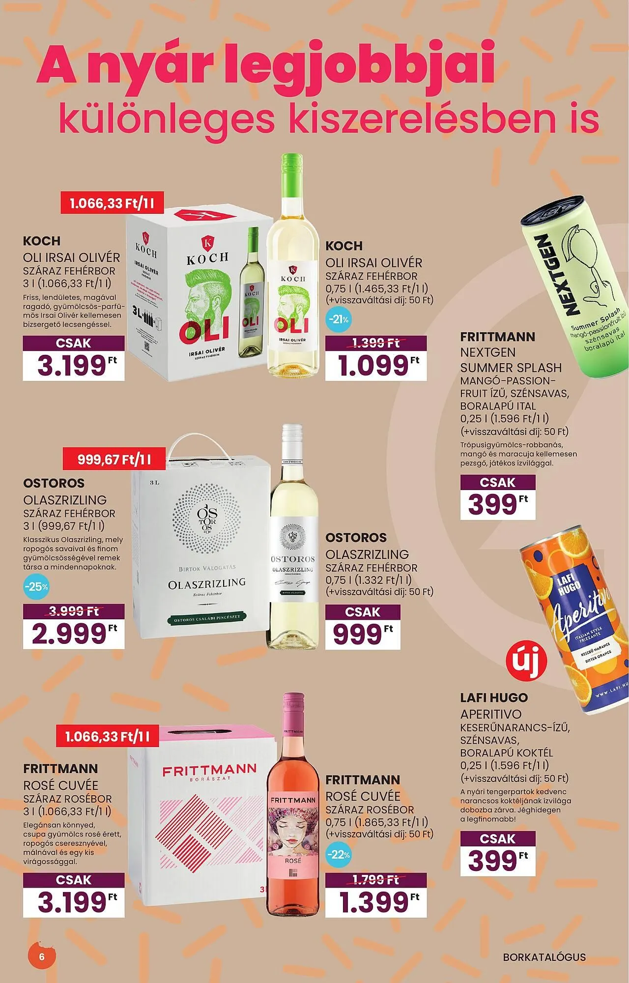Katalógus Interspar akciós újság július 3.-tól július 30.-ig 2025. - Oldal 6