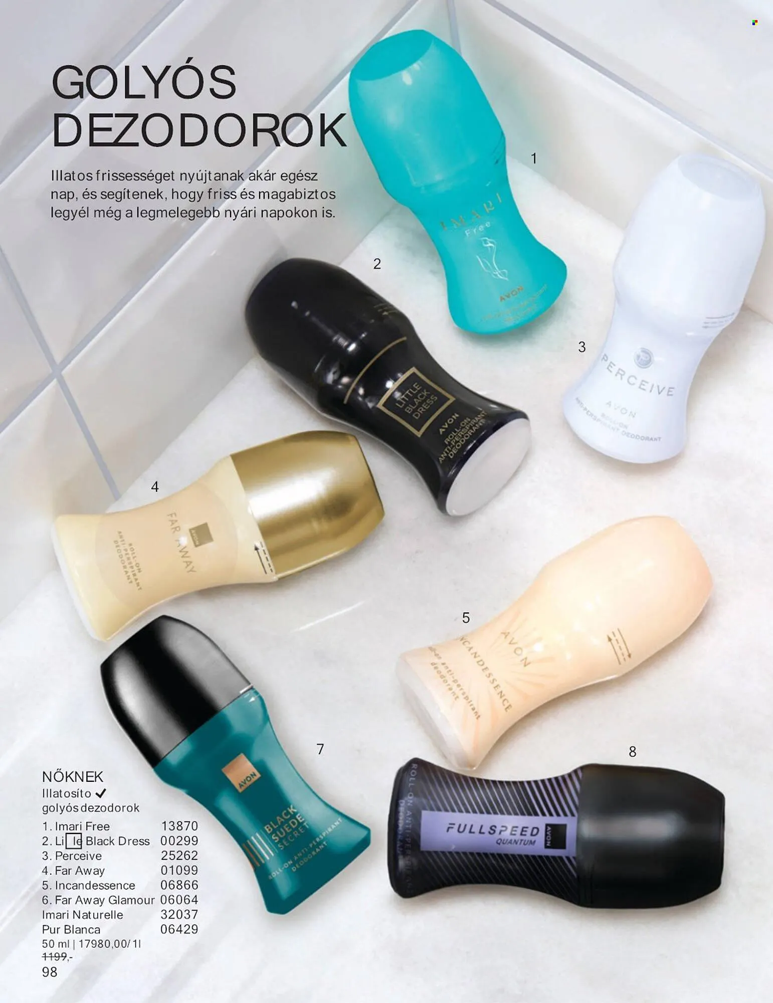 Katalógus AVON akciós újság július 1.-tól július 31.-ig 2025. - Oldal 98