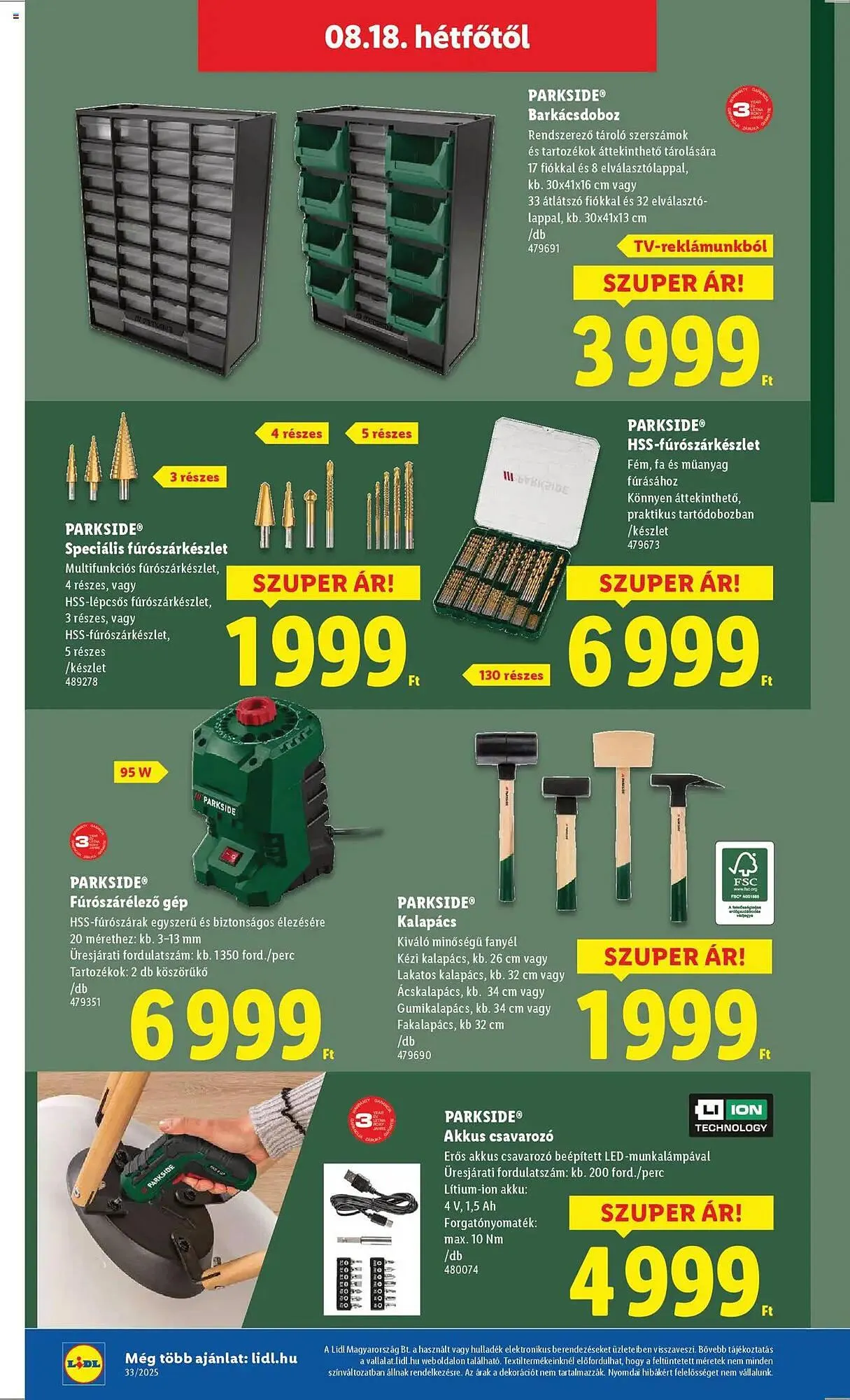 Katalógus Lidl akciós újság augusztus 14.-tól augusztus 20.-ig 2025. - Oldal 16