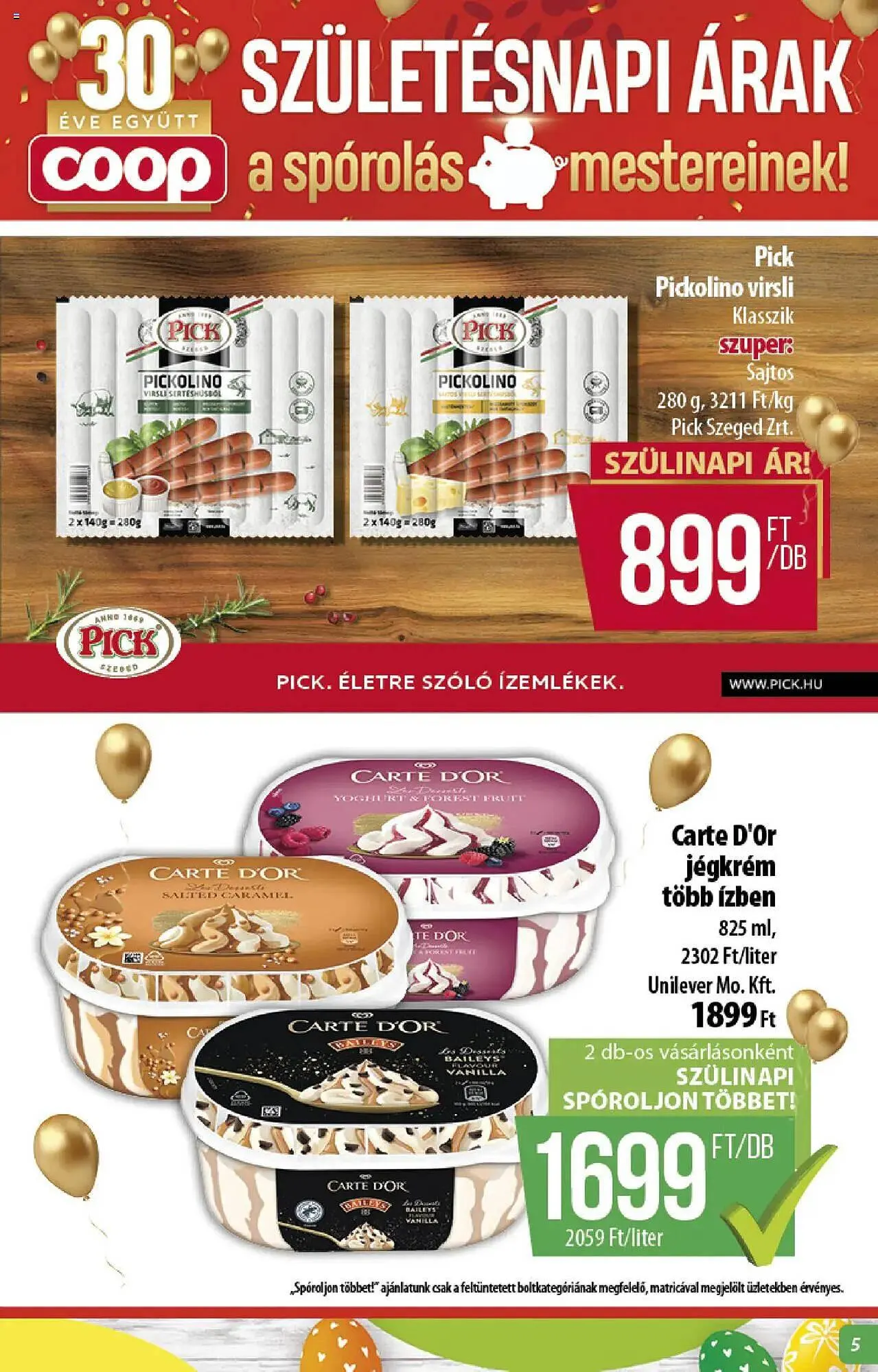 Katalógus Coop akciós újság április 17.-tól április 23.-ig 2025. - Oldal 5