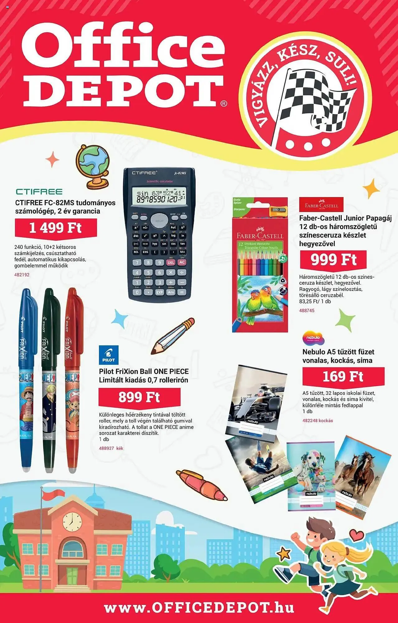 Katalógus Office Depot akciós újság augusztus 11.-tól szeptember 14.-ig 2025. - Oldal 1