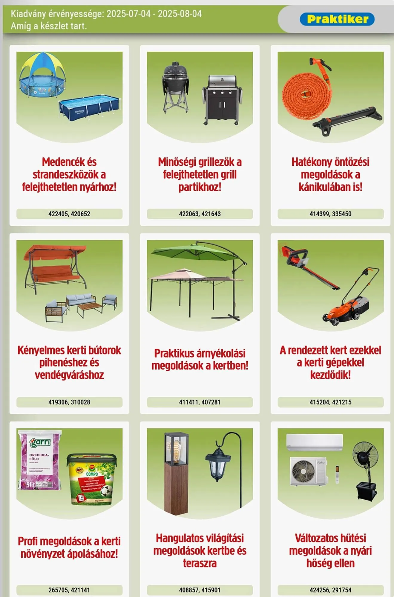 Katalógus Praktiker akciós újság július 4.-tól augusztus 4.-ig 2025. - Oldal 3
