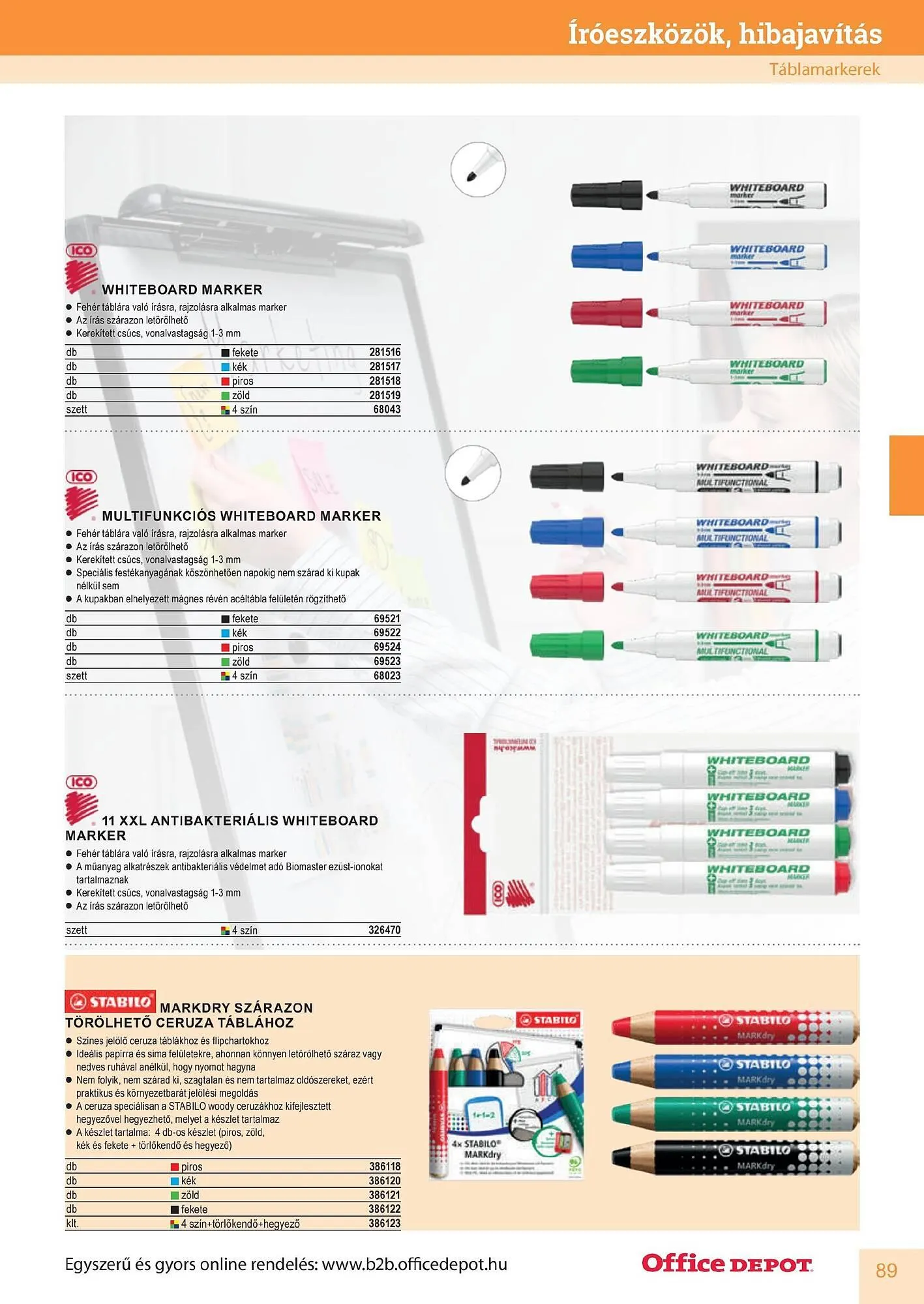 Katalógus Office Depot akciós újság május 9.-tól december 31.-ig 2026. - Oldal 89