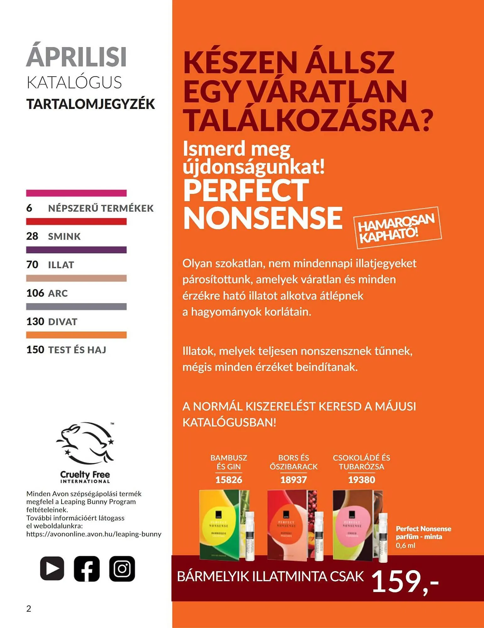 Katalógus AVON akciós újság április 1.-tól április 30.-ig 2025. - Oldal 2