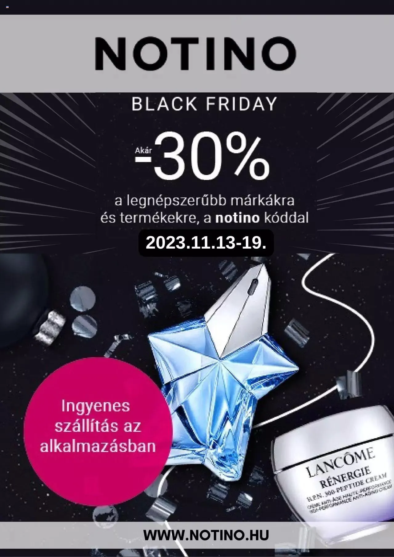 Katalógus Notino Black Friday november 13.-tól december 31.-ig 2023. - Oldal 1