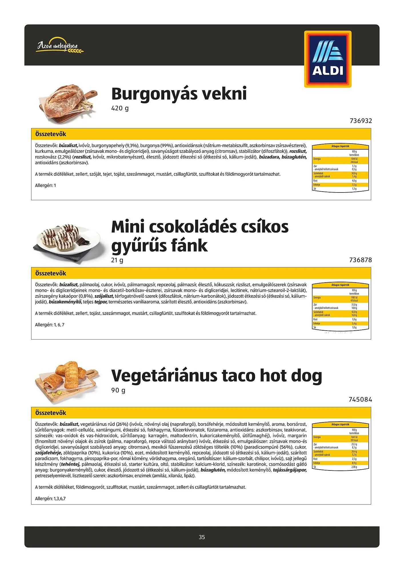 Katalógus ALDI akciós újság február 20.-tól március 26.-ig 2025. - Oldal 35