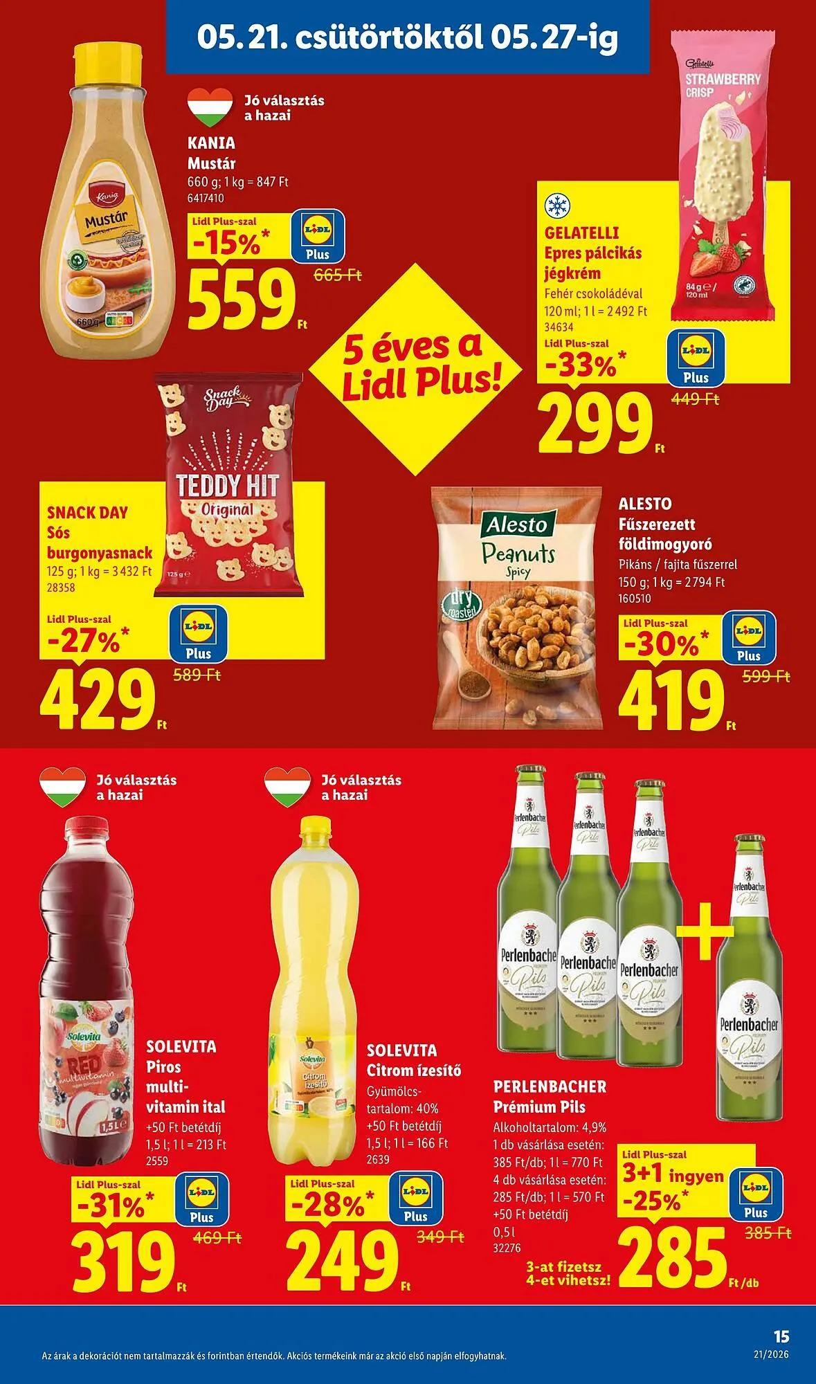 Katalógus Lidl akciós újság május 21.-tól május 27.-ig 2026. - Oldal 15