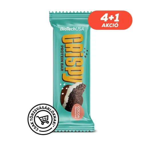Crispy Protein Bar fehérjeszelet 4+1