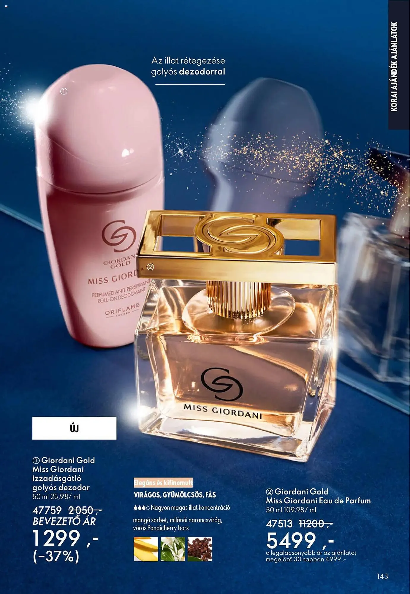 Katalógus Oriflame katalógus október 22.-tól november 11.-ig 2025. - Oldal 143
