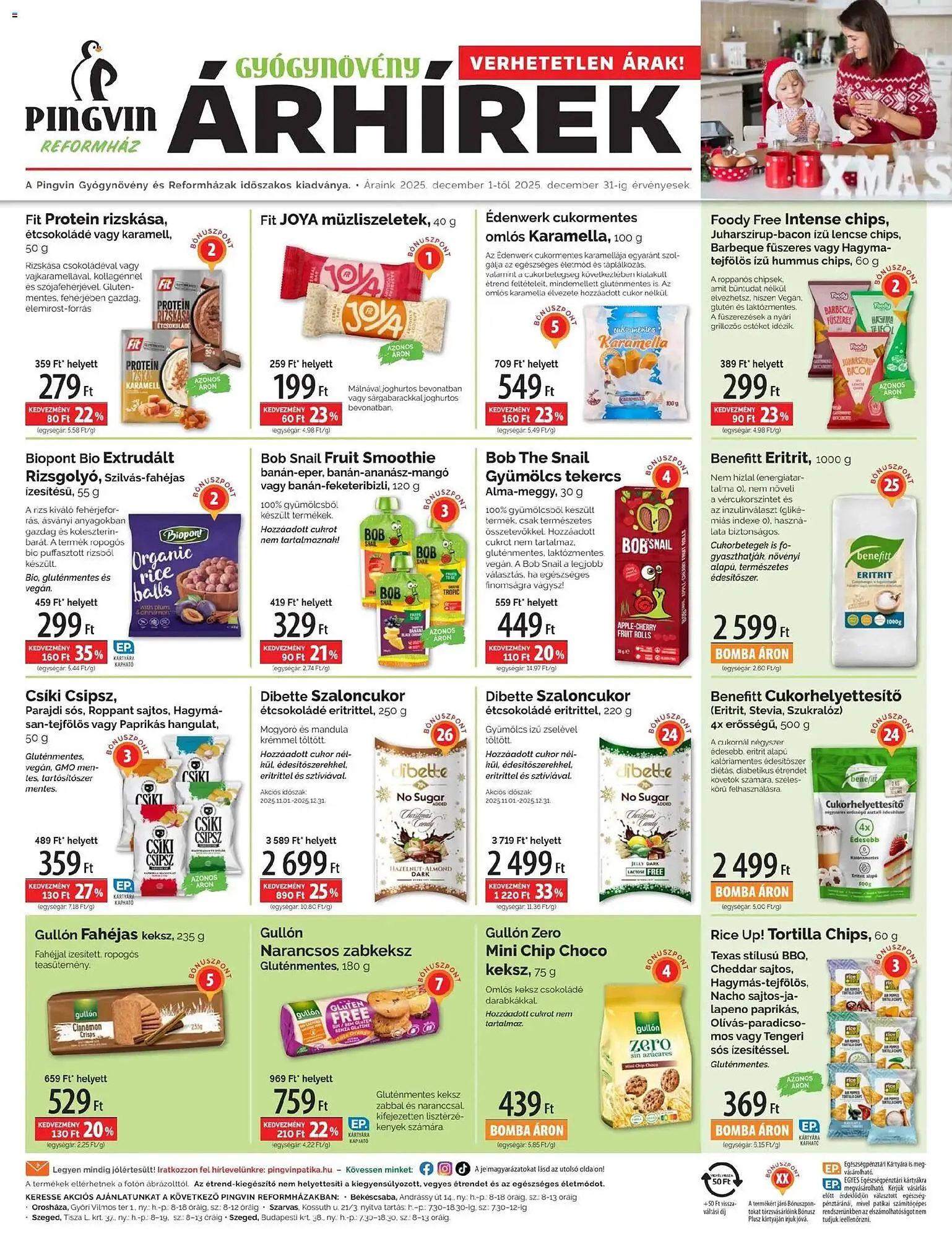 Pingvin Patika akciós újság - 1