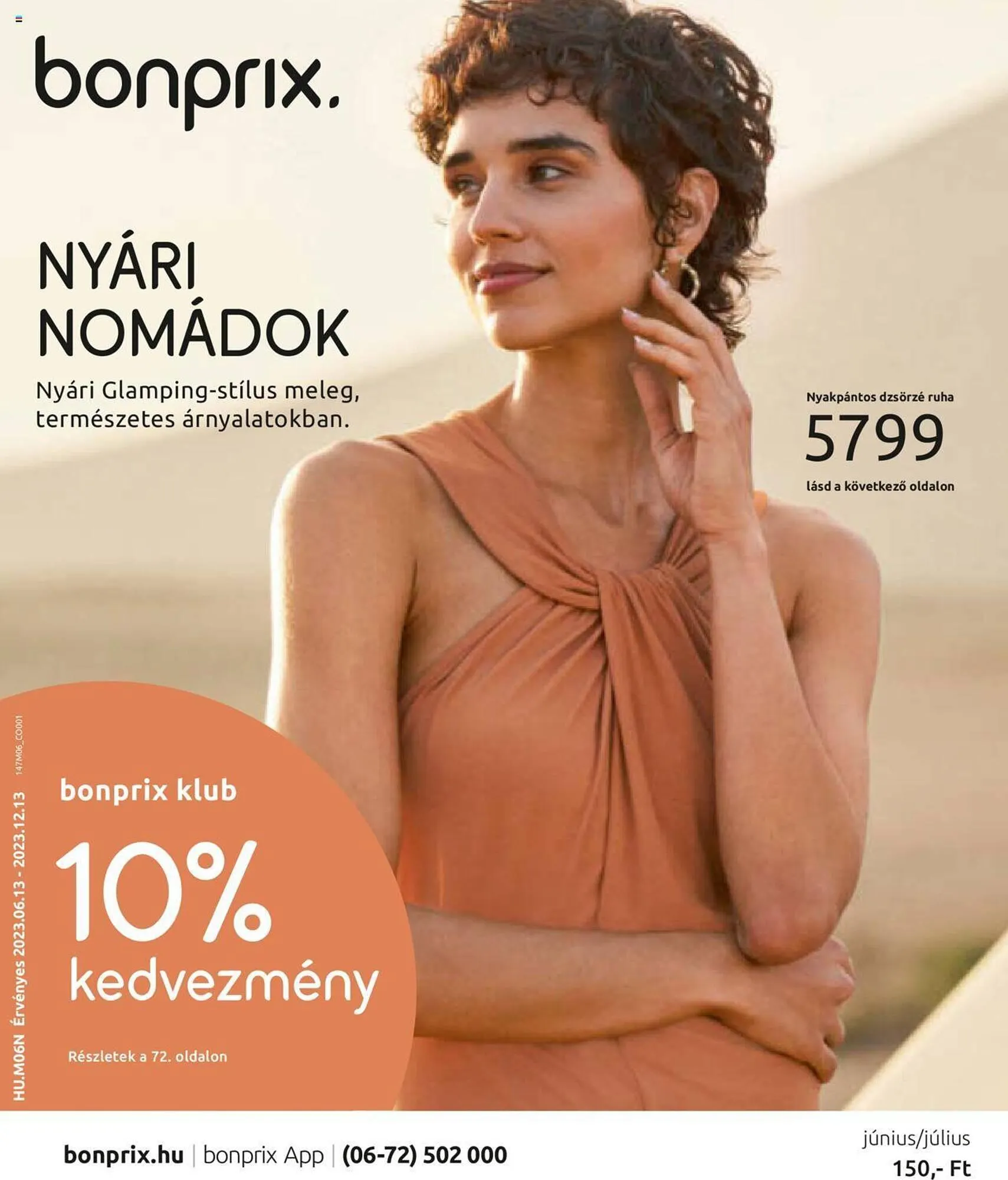 Katalógus Bonprix akciós újság június 13.-tól december 13.-ig 2023. - Oldal 1