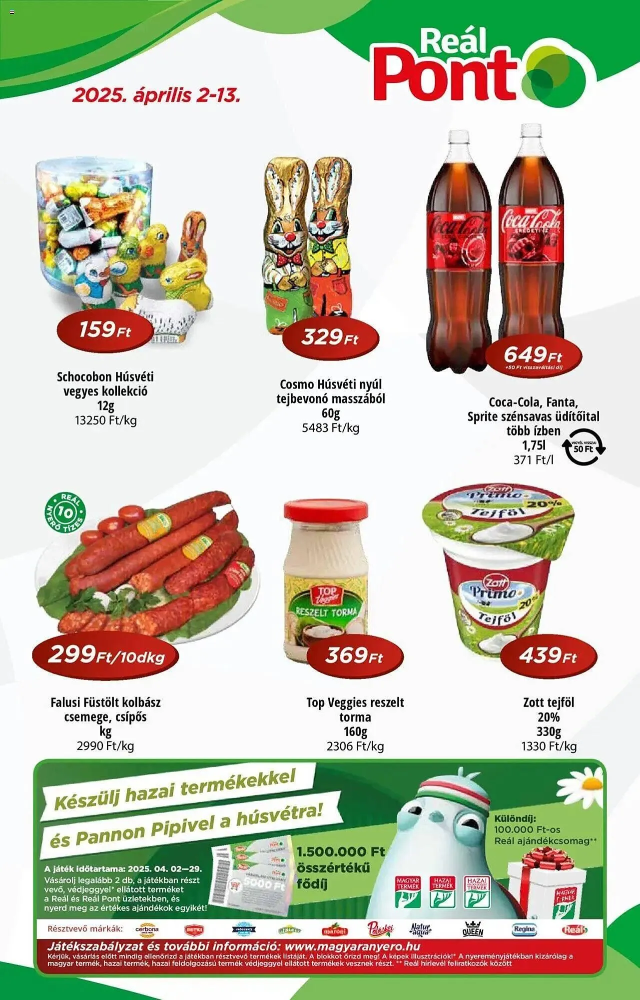 Katalógus Real akciós újság április 2.-tól április 13.-ig 2025. - Oldal 1