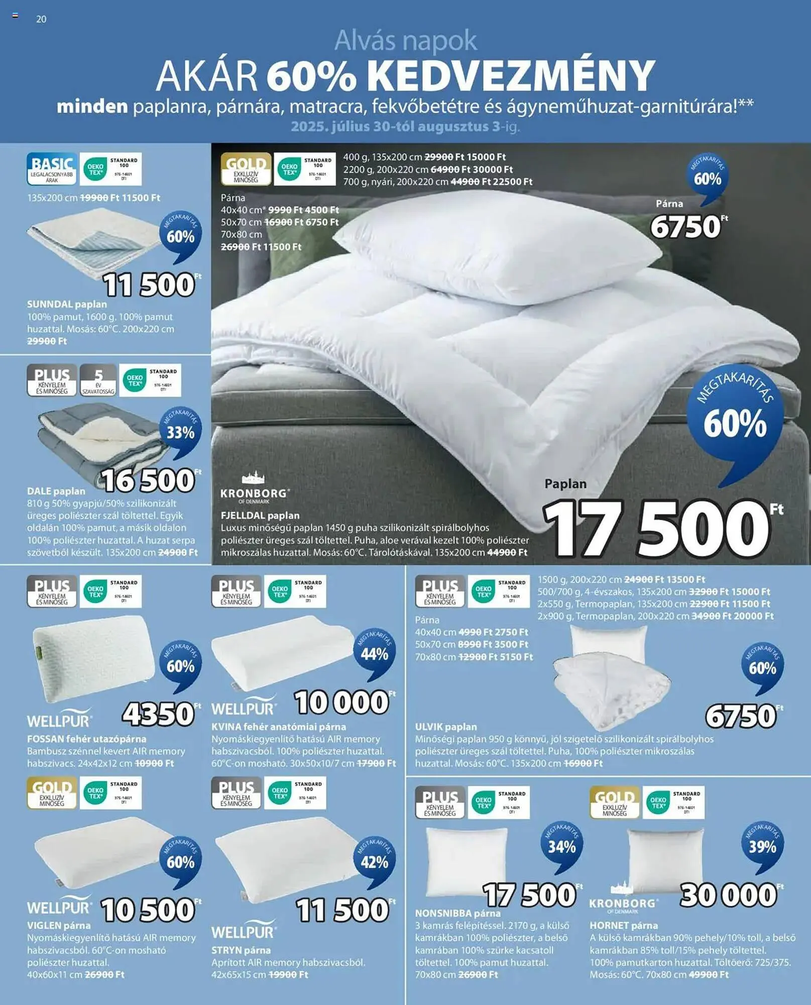 Katalógus JYSK akciós újság július 30.-tól szeptember 2.-ig 2025. - Oldal 20