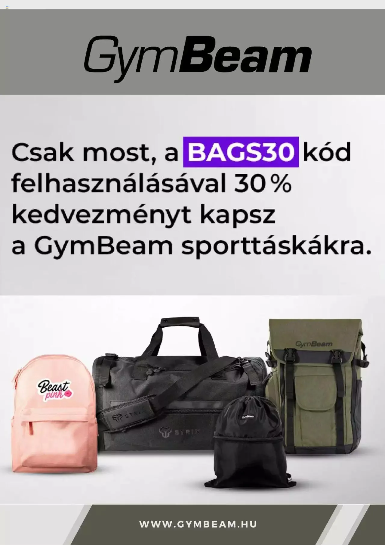Katalógus GymBeam Akciós újság augusztus 21.-tól december 31.-ig 2023. - Oldal 1