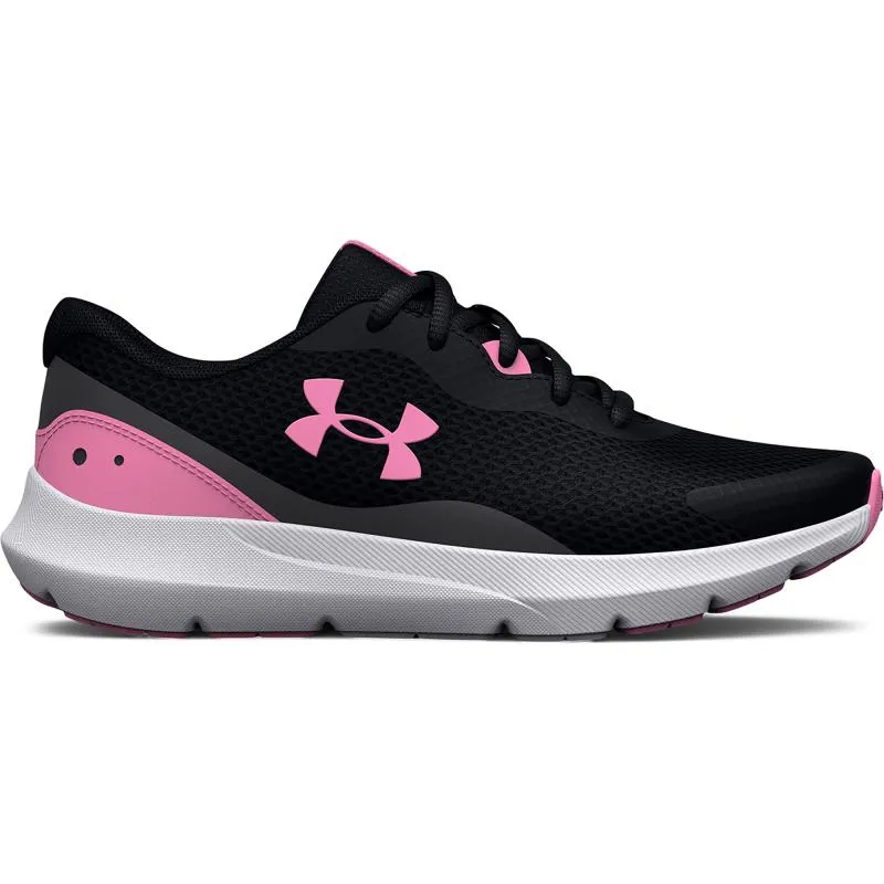 UA GGS Surge 3 black/flamingo/flamingo