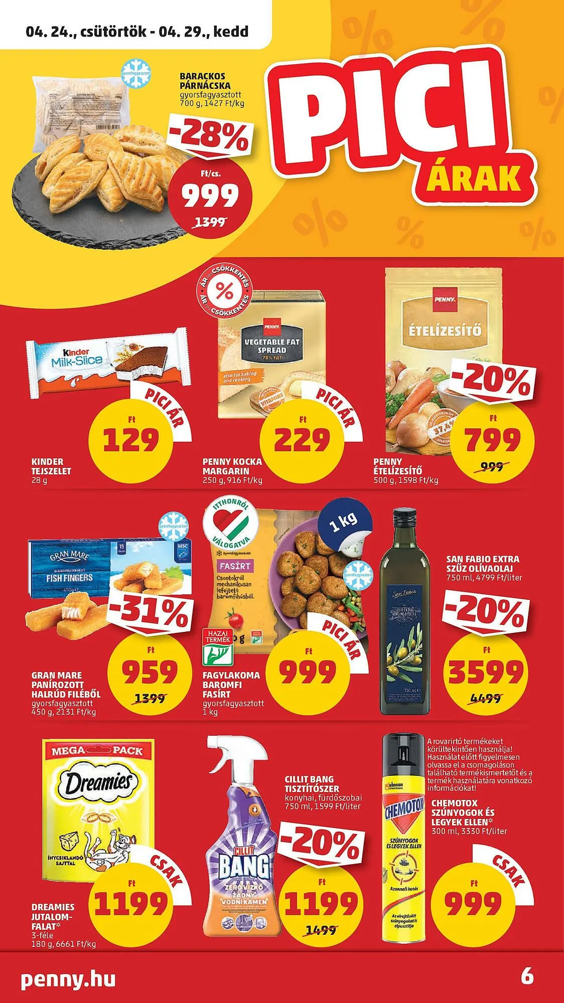 Katalógus PENNY akciós újság április 24.-tól április 29.-ig 2025. - Oldal 6