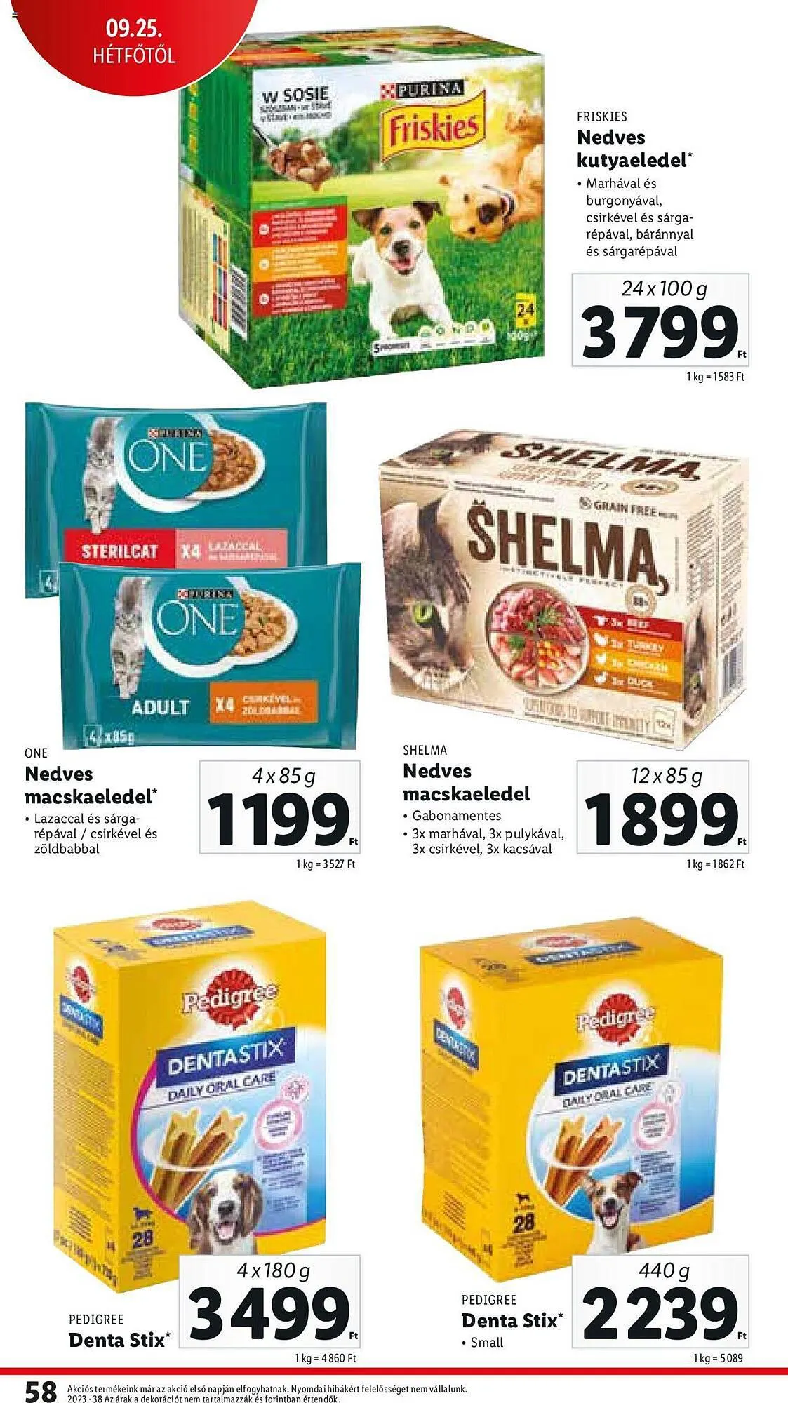 Katalógus Lidl akciós újság szeptember 21.-tól szeptember 27.-ig 2023. - Oldal 58